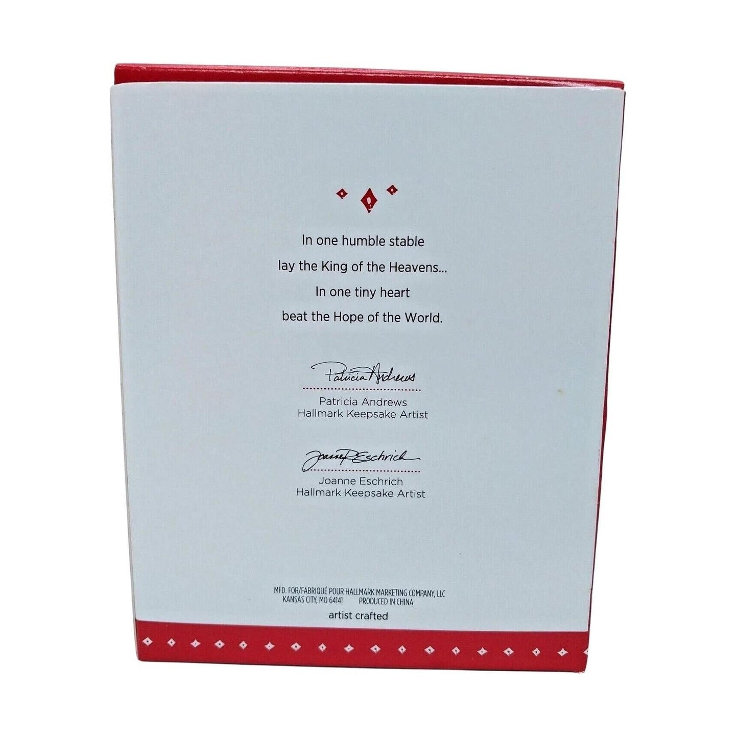 2015 Hope of the World Hallmark Ornament (Nativity) QGO1517