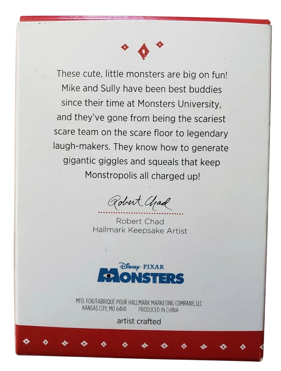 2015 Little Monsters Hallmark Ornament (Monsters, Inc.) QCD6137