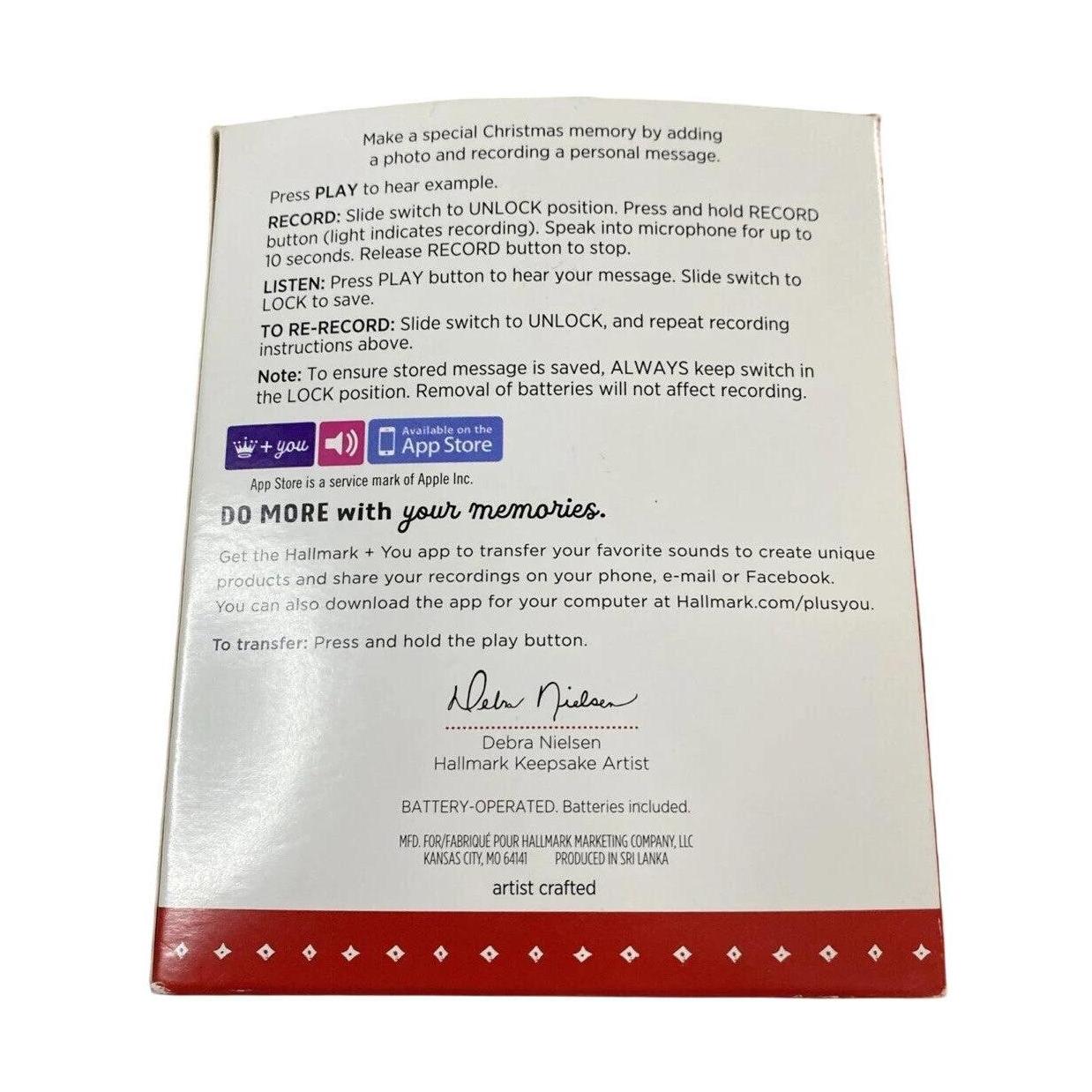 2015 Merry & Bright Hallmark Ornament (Photo Holder) QGO1307