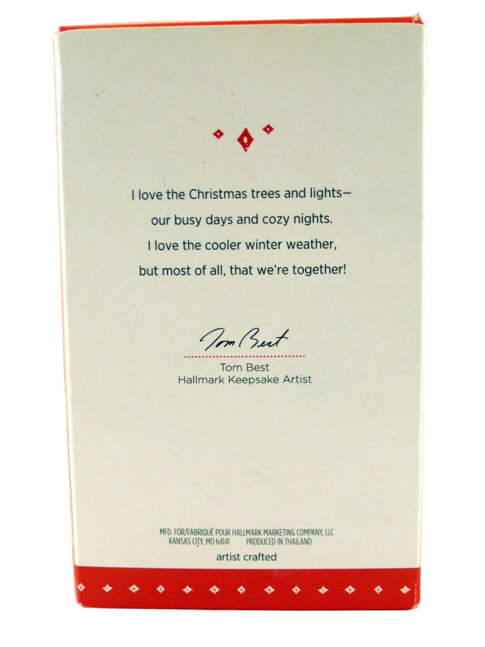 2015 Our First Christmas Hallmark Ornament (Photo Holder) QGO1147