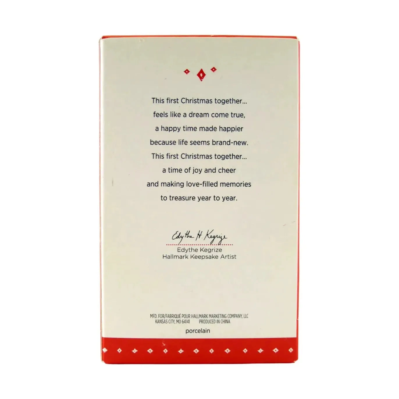 2015 Our First Christmas Together Hallmark Ornament (Heart) QGO1159
