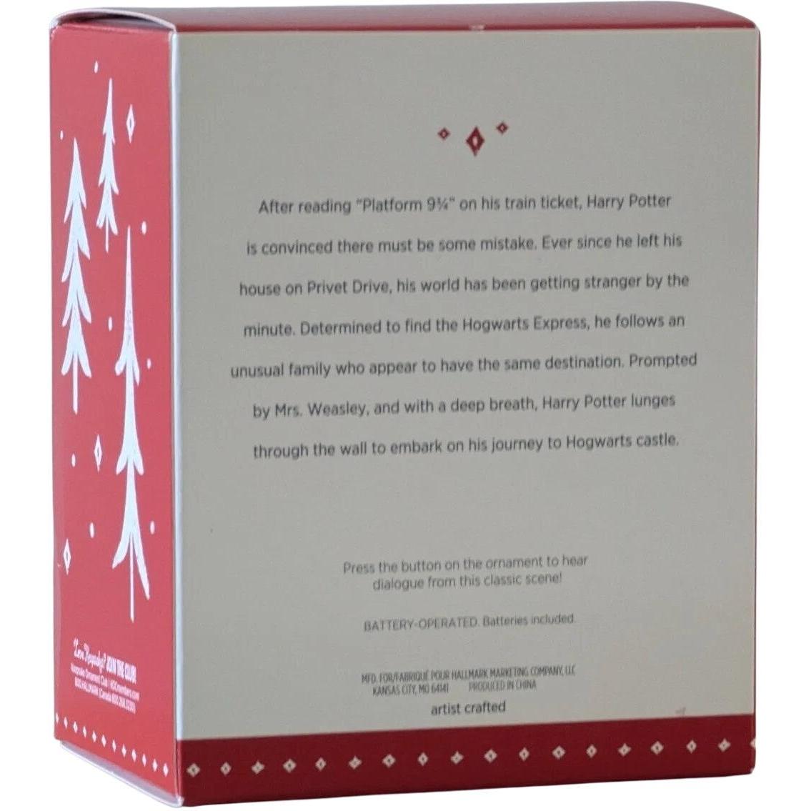 2015 Platform 9 3/4 Hallmark Ornament (Harry Potter) QXI2119