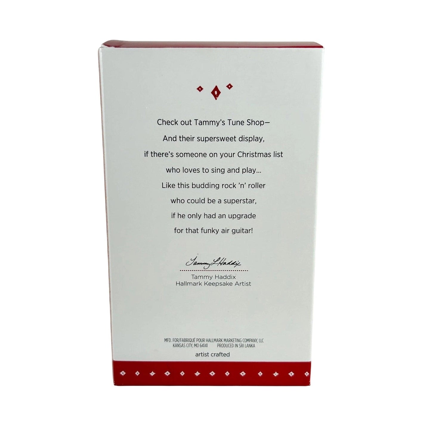 2015 Tammy's Tune Shop Hallmark Ornament (Christmas Window) QXC5127