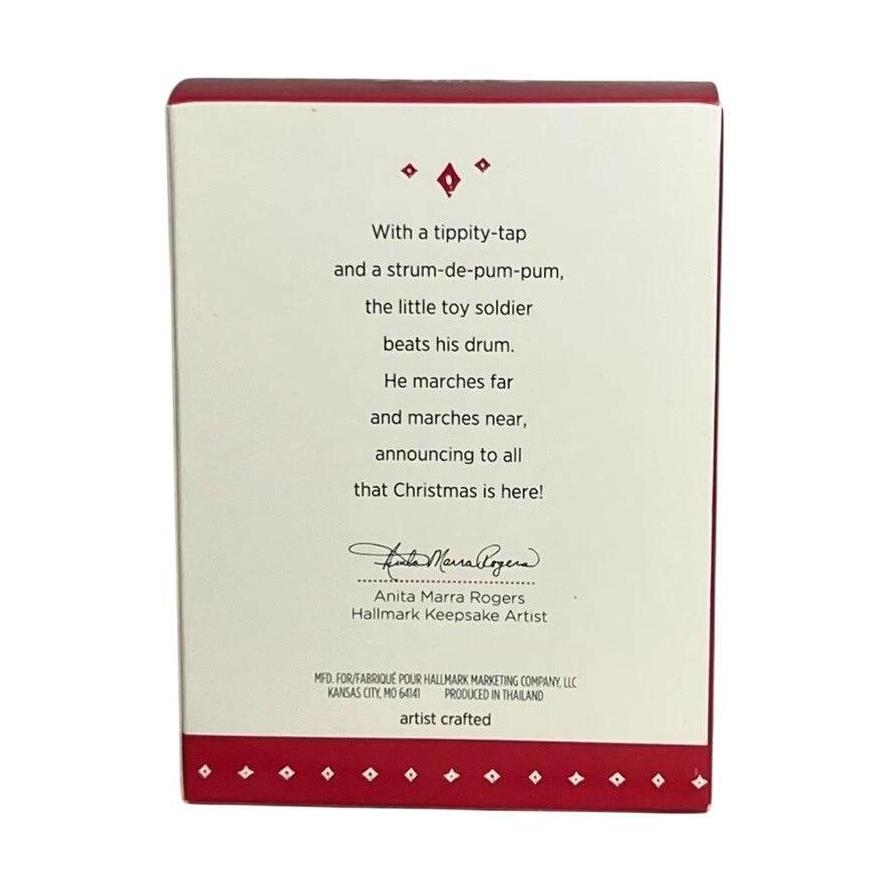 2015 Tippity-Tap Toy Soldier Hallmark Ornament (Musical Soldiers) LPR3377
