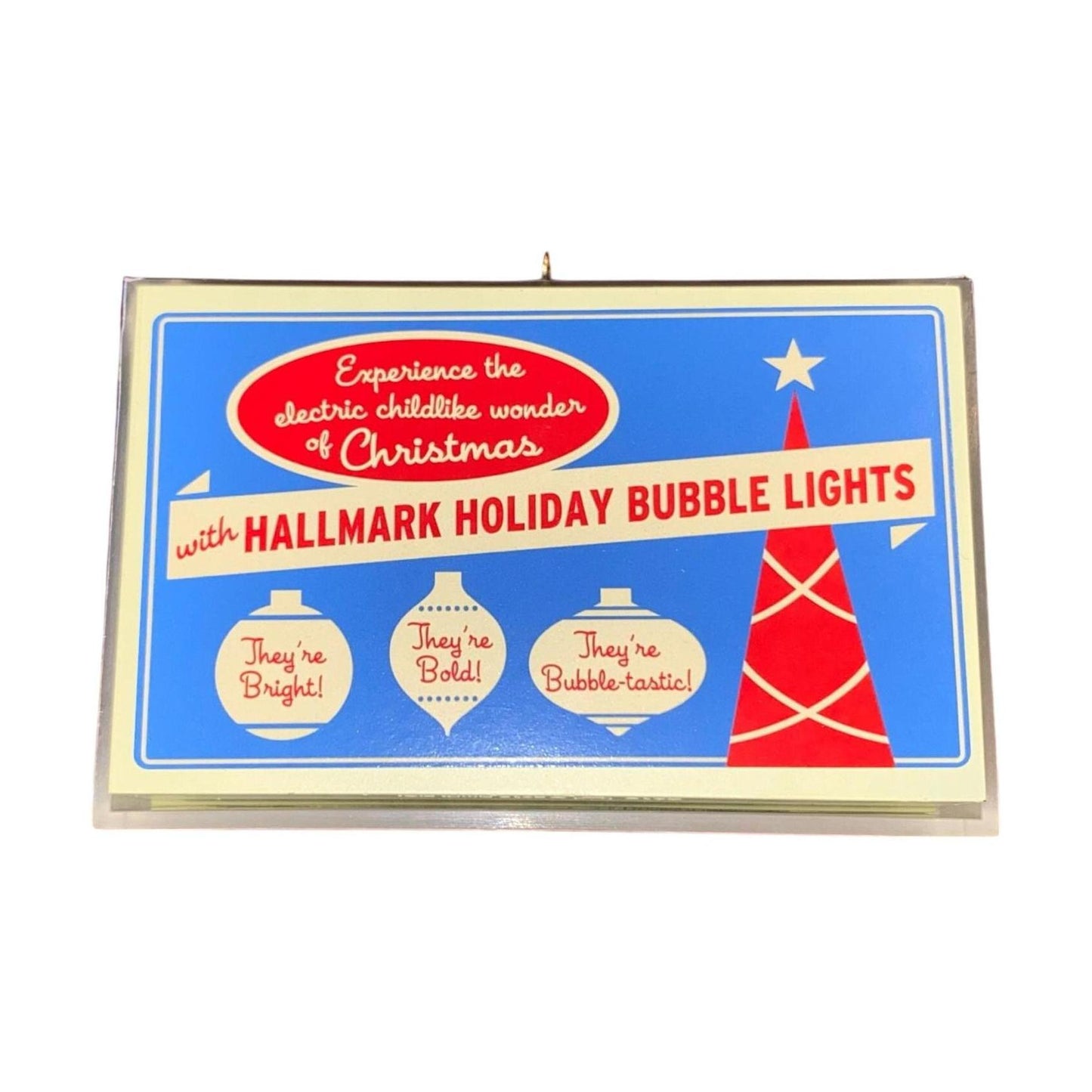 2015 Bubble Lights Hallmark Ornament (Nifty Fifties) QGO1579
