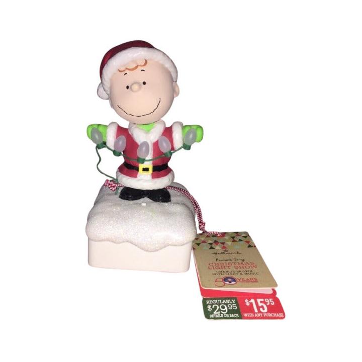 2015 Charlie Brown With Light & Music Hallmark Ornament (Peanuts) XKT1501