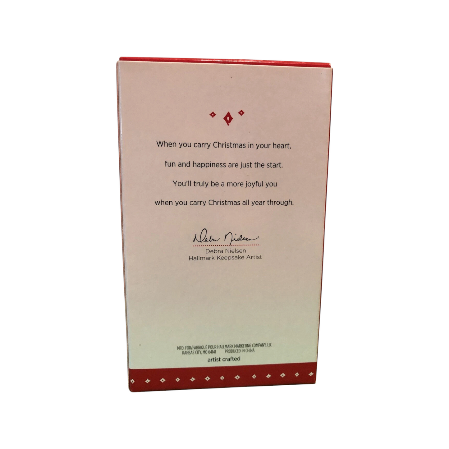 2015 Christmas Wishes Hallmark Ornament (Wreath) QGO1559