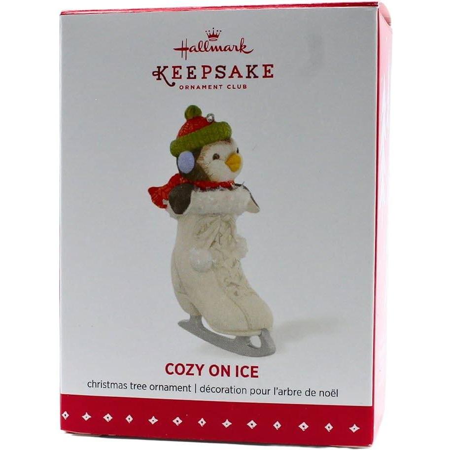 2015 Cozy on Ice Hallmark Ornament (Penguins) QXC5147