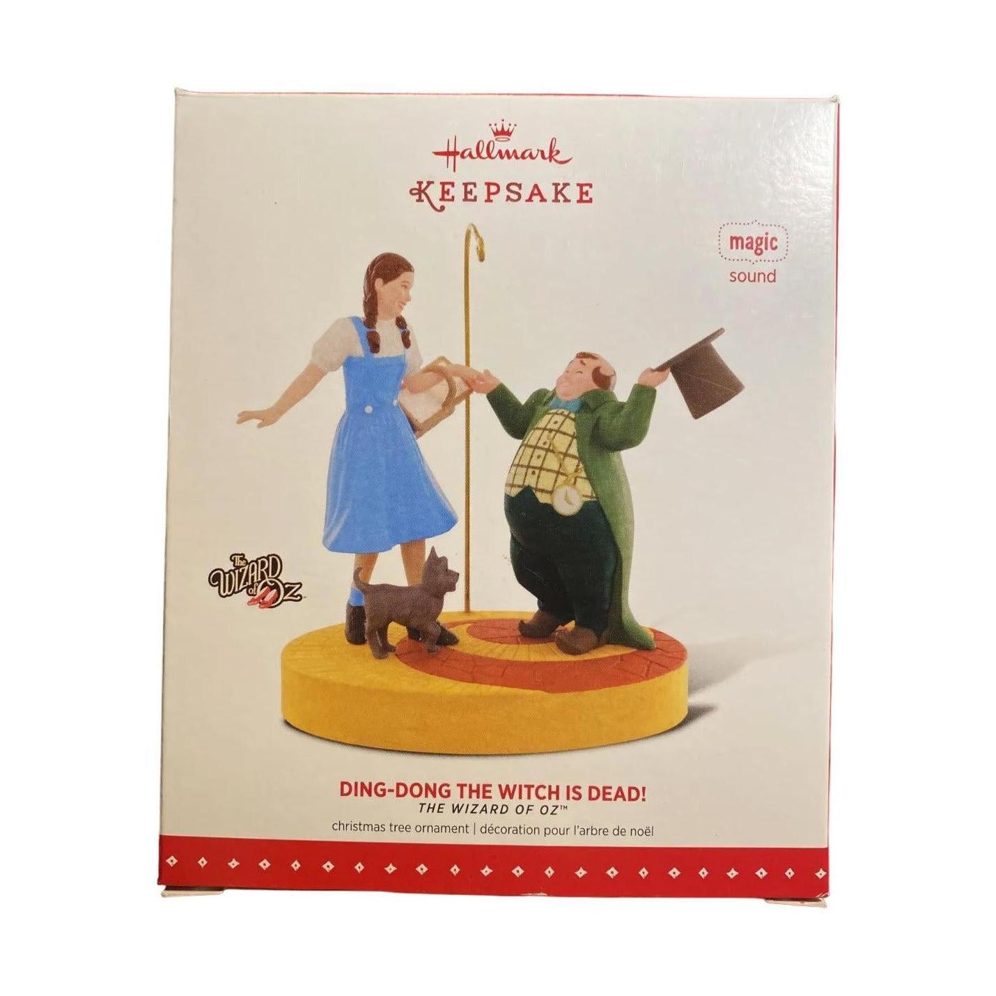 2015 Ding-Dong The Witch is Dead! Hallmark Ornament (The Wizard of Oz) QXI2077