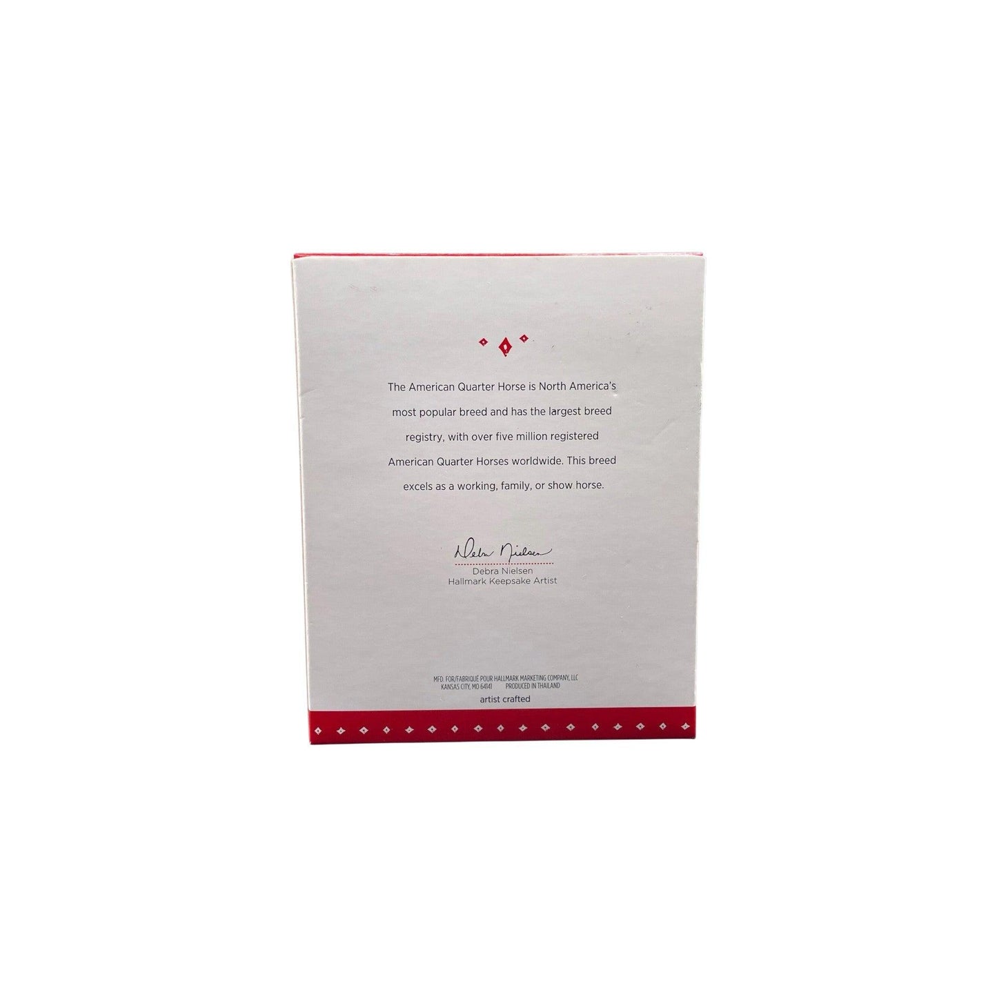 2015 Dream Horse - Quarter Horse Hallmark Ornament (Dream Horse) QGO1377 Image9