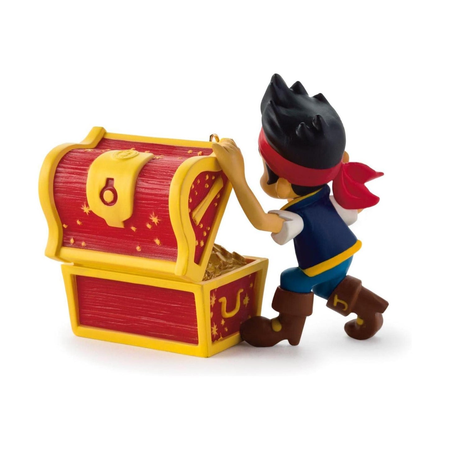 2015 Going on a Treasure Hunt Hallmark Ornament (Jake and the Never Land Pirates) QXD6129