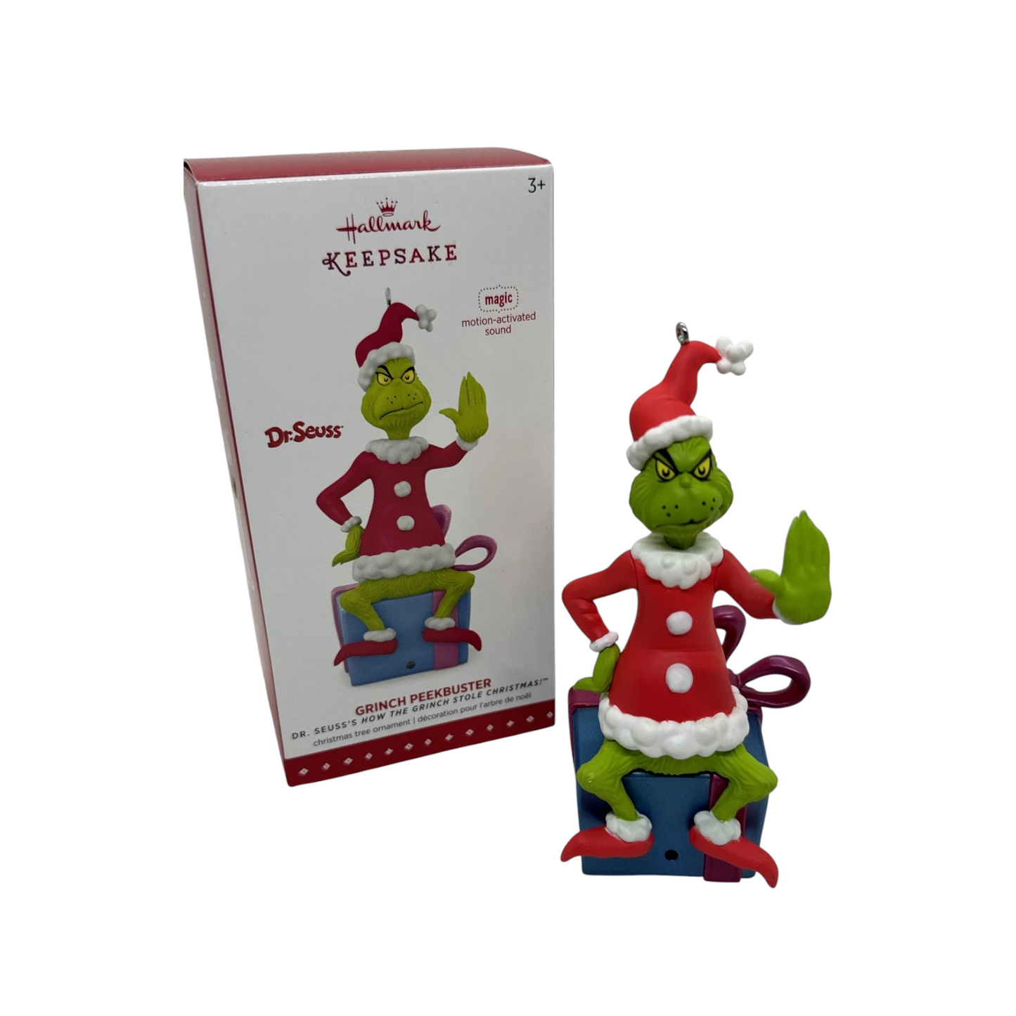 2015 Grinch Peekbuster Hallmark Ornament (The Grinch) QXI2767