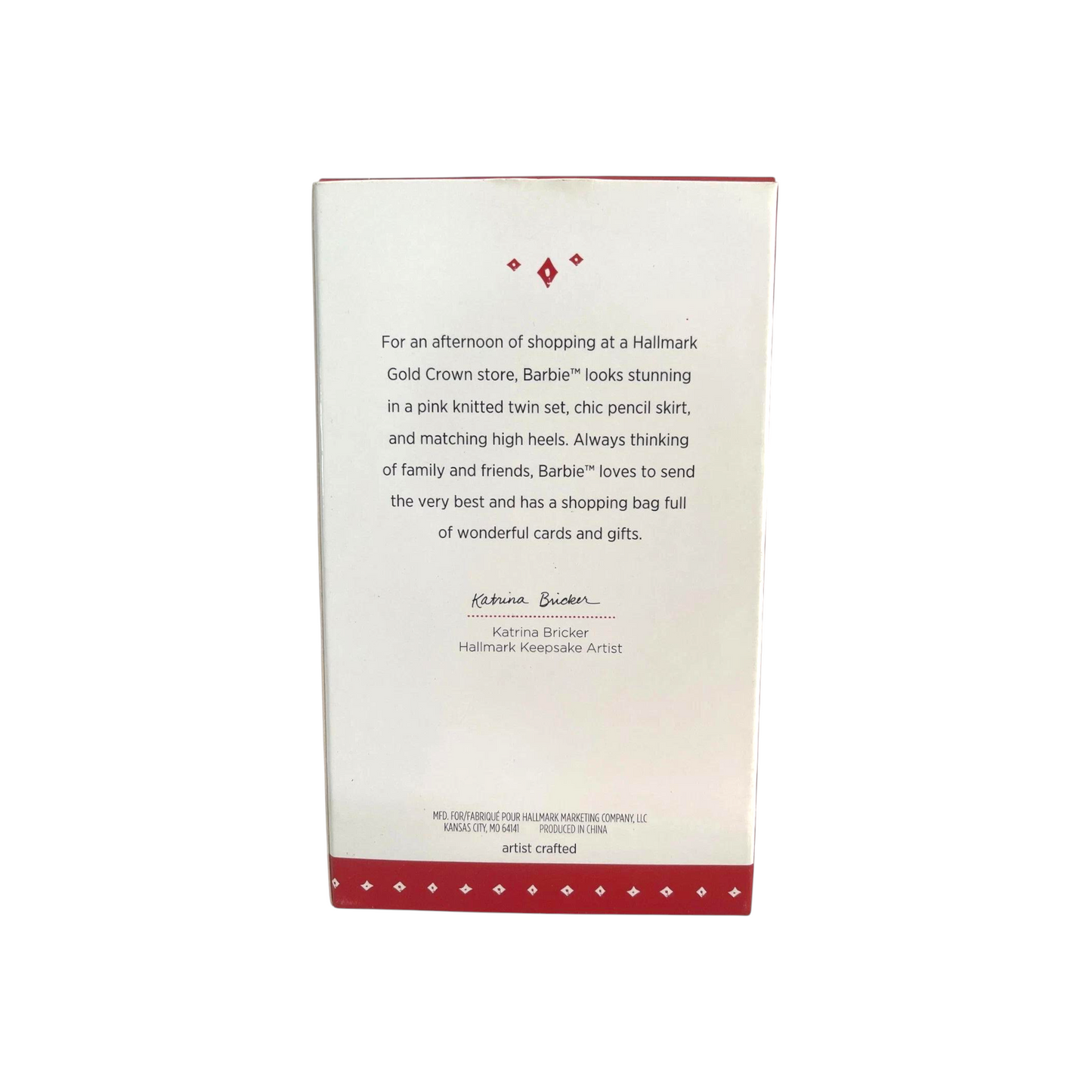 2015 Hallmark Shopping Hallmark Ornament (Barbie) QXI2797