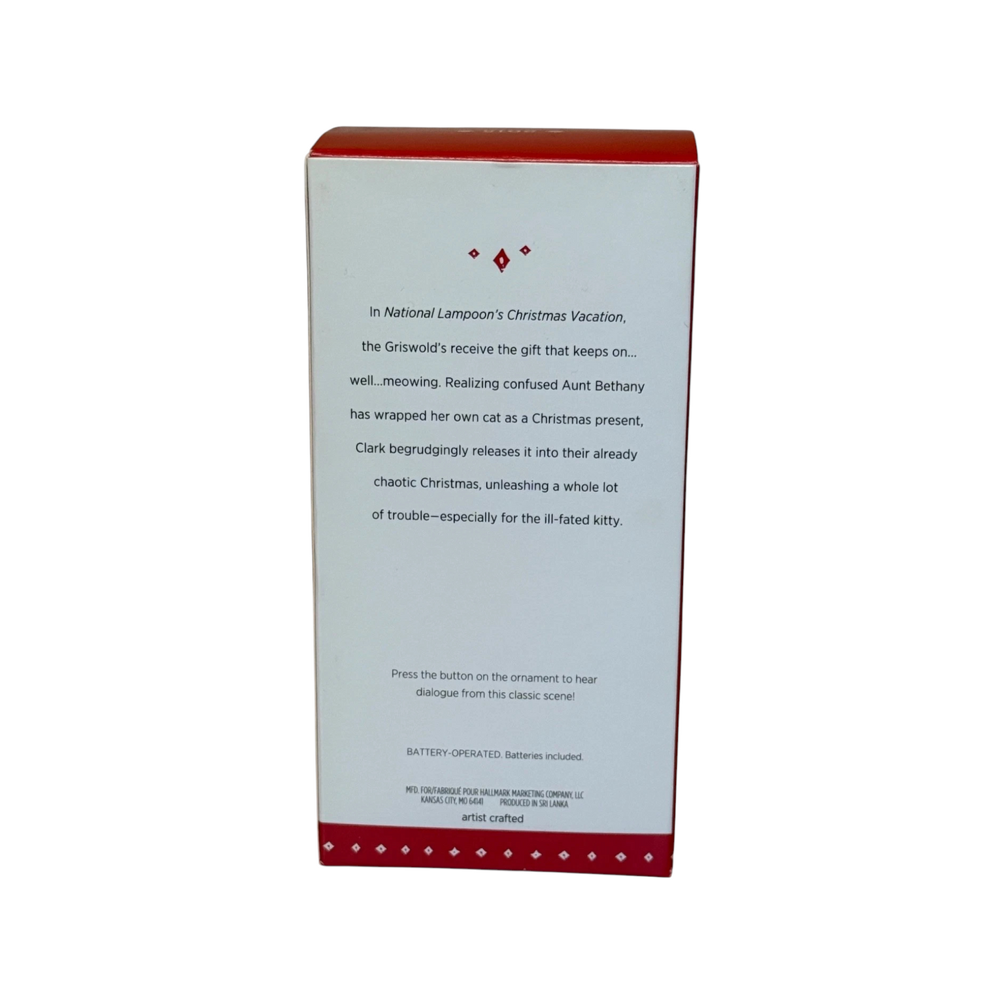 2015 Meowy Christmas Hallmark Ornament (National Lampoon's Christmas Vacation) QXI2277 Image7