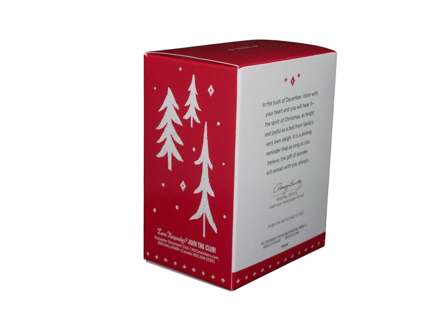2015 Santa's Sleigh Bell Hallmark Ornament (The Polar Express) QXI2297