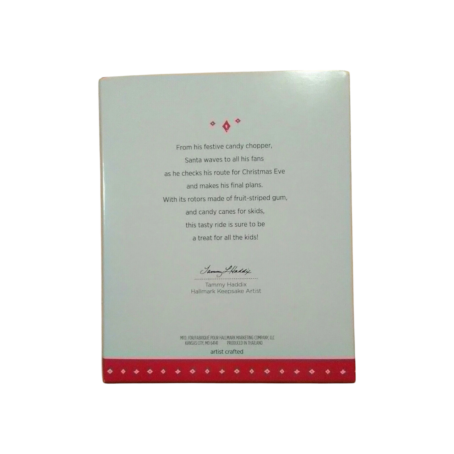 2015 Santa's Sweet Ride Hallmark Ornament (Santa's Sweet Ride) QX9077