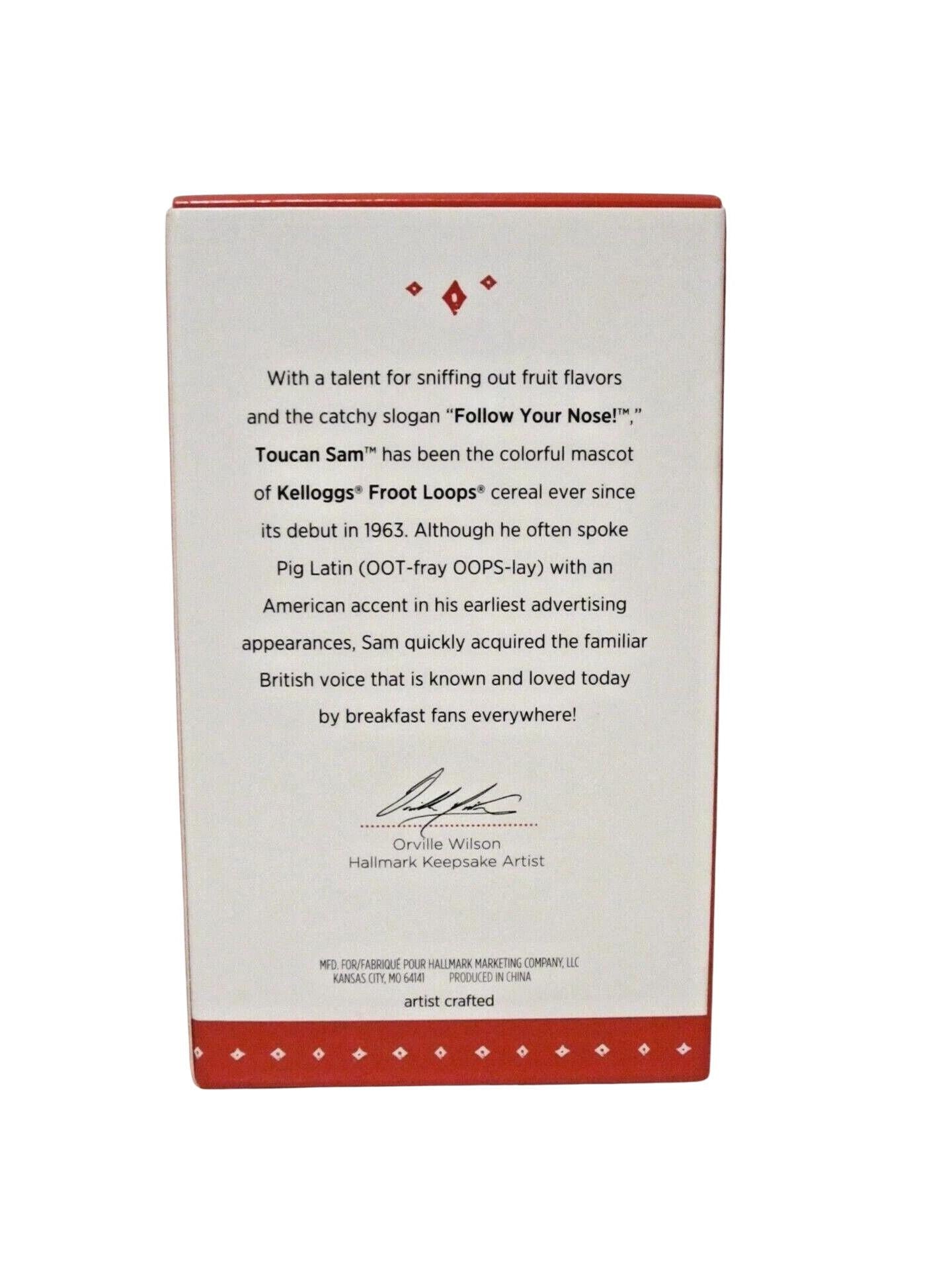 2015 Toucan Sam Hallmark Ornament (Kellogg's) QXI2359