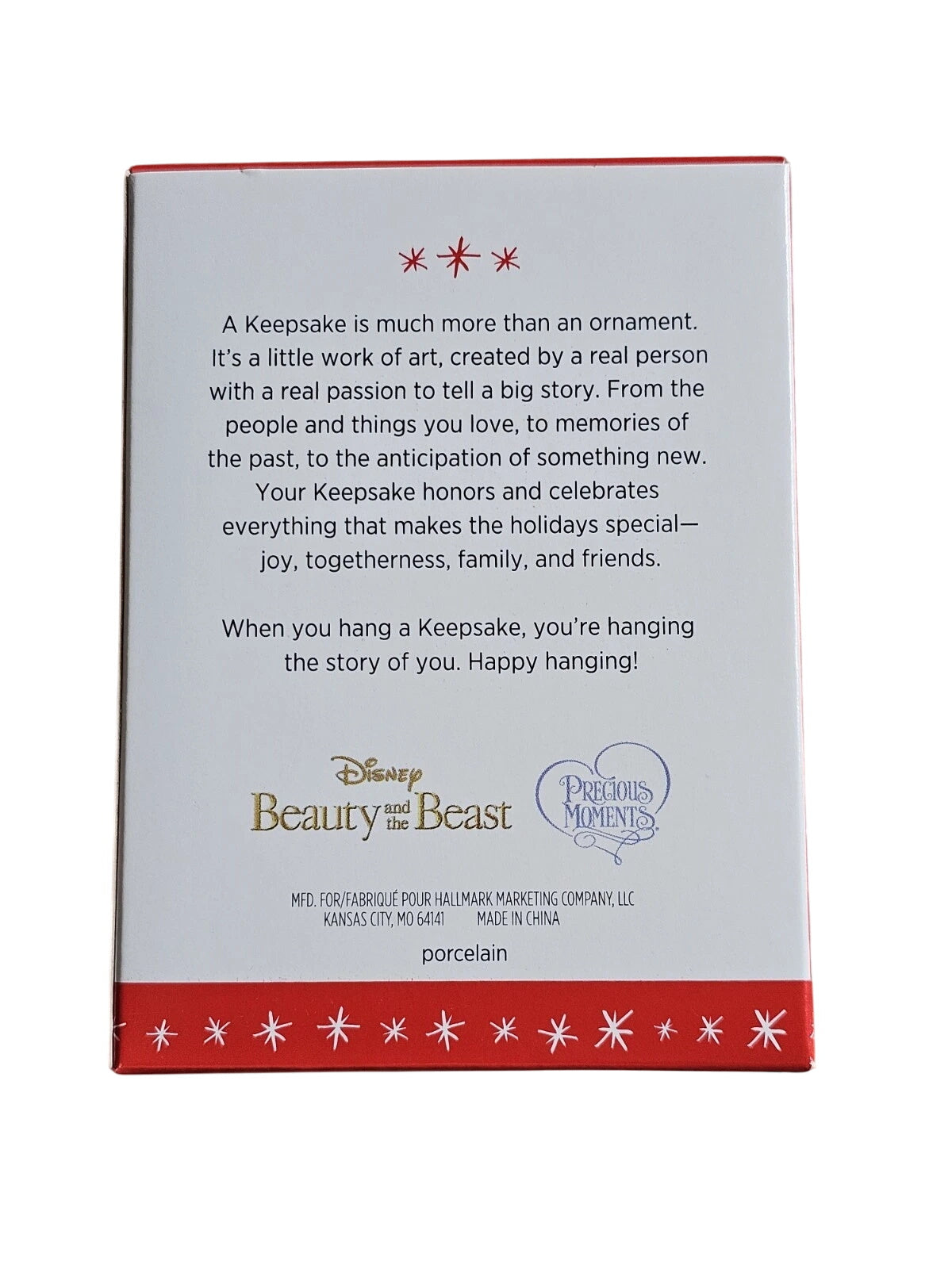 2016 Belle Hallmark Ornament (Precious Moments) QXD6051