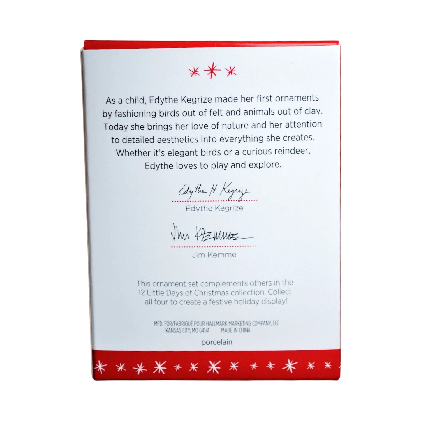 2016 Days 1-3 Hallmark Ornament (12 Little Days of Christmas) QRP5924