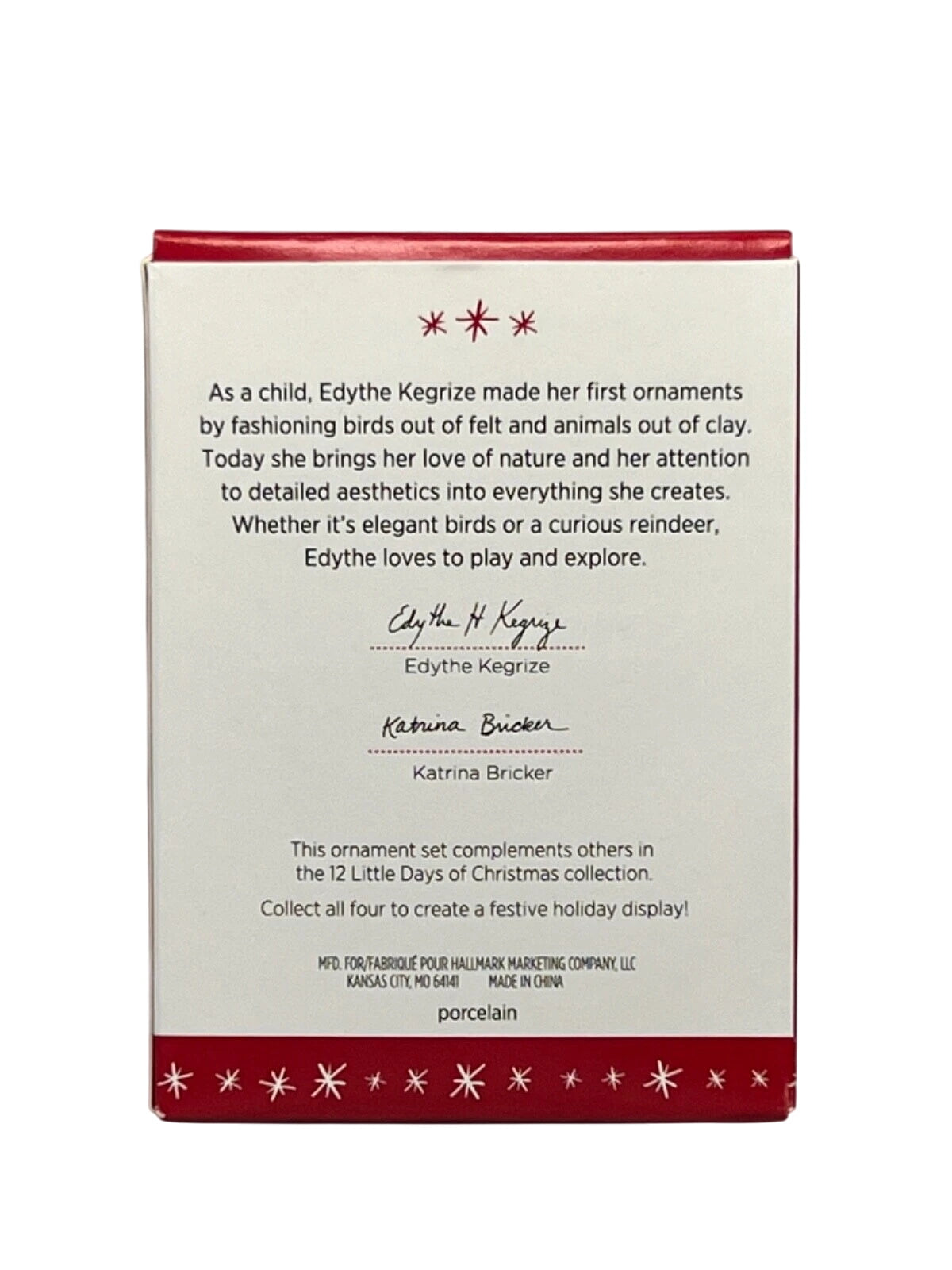 2016 Days 7-9 Hallmark Ornament (12 Little Days of Christmas) QRP5934