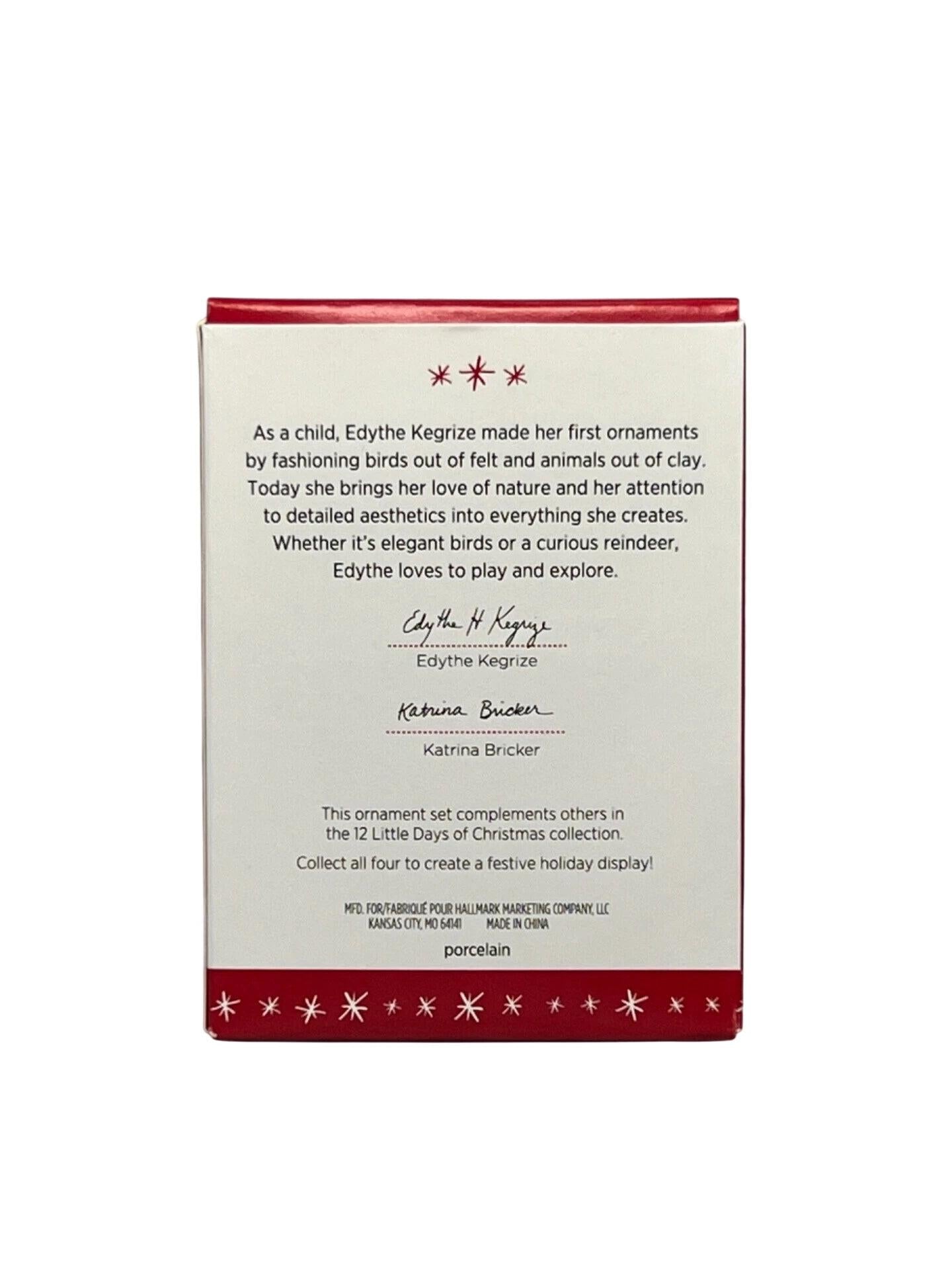 2016 Days 7-9 Hallmark Ornament (12 Little Days of Christmas) QRP5934