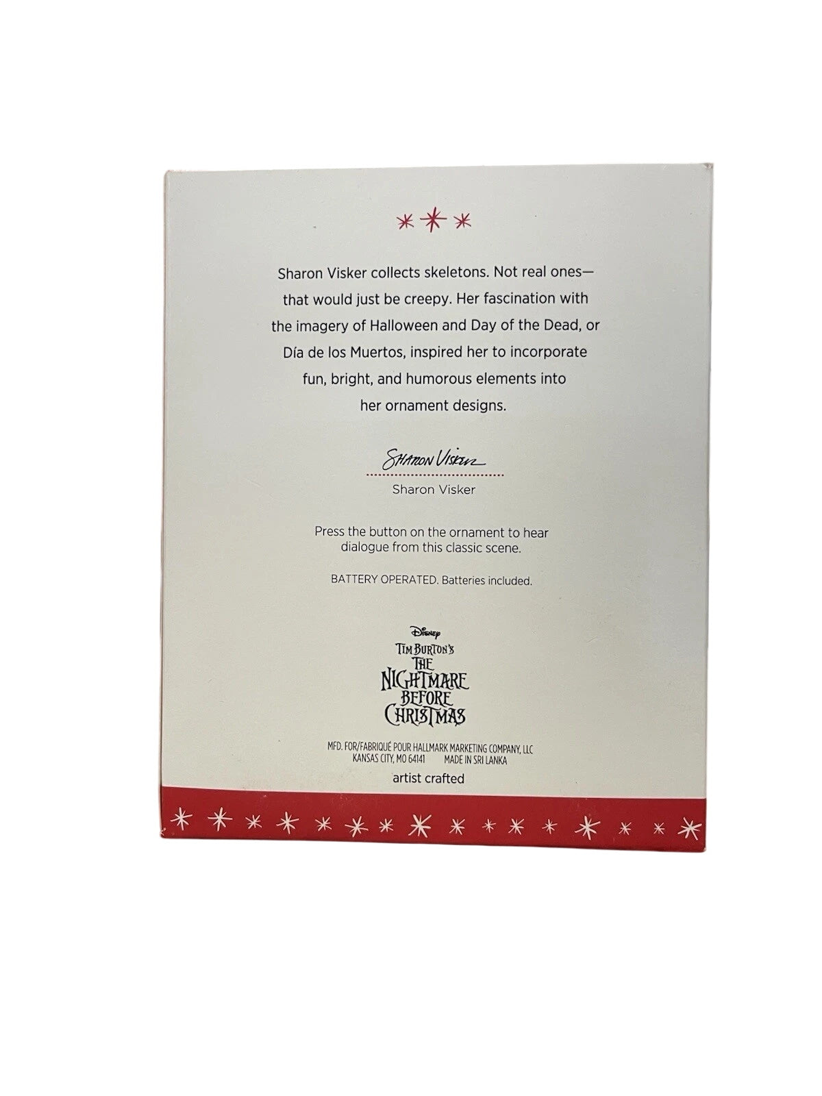 2016 Dr. Finklestein Hallmark Ornament (Tim Burton's The Nightmare Before Christmas) QXD6004