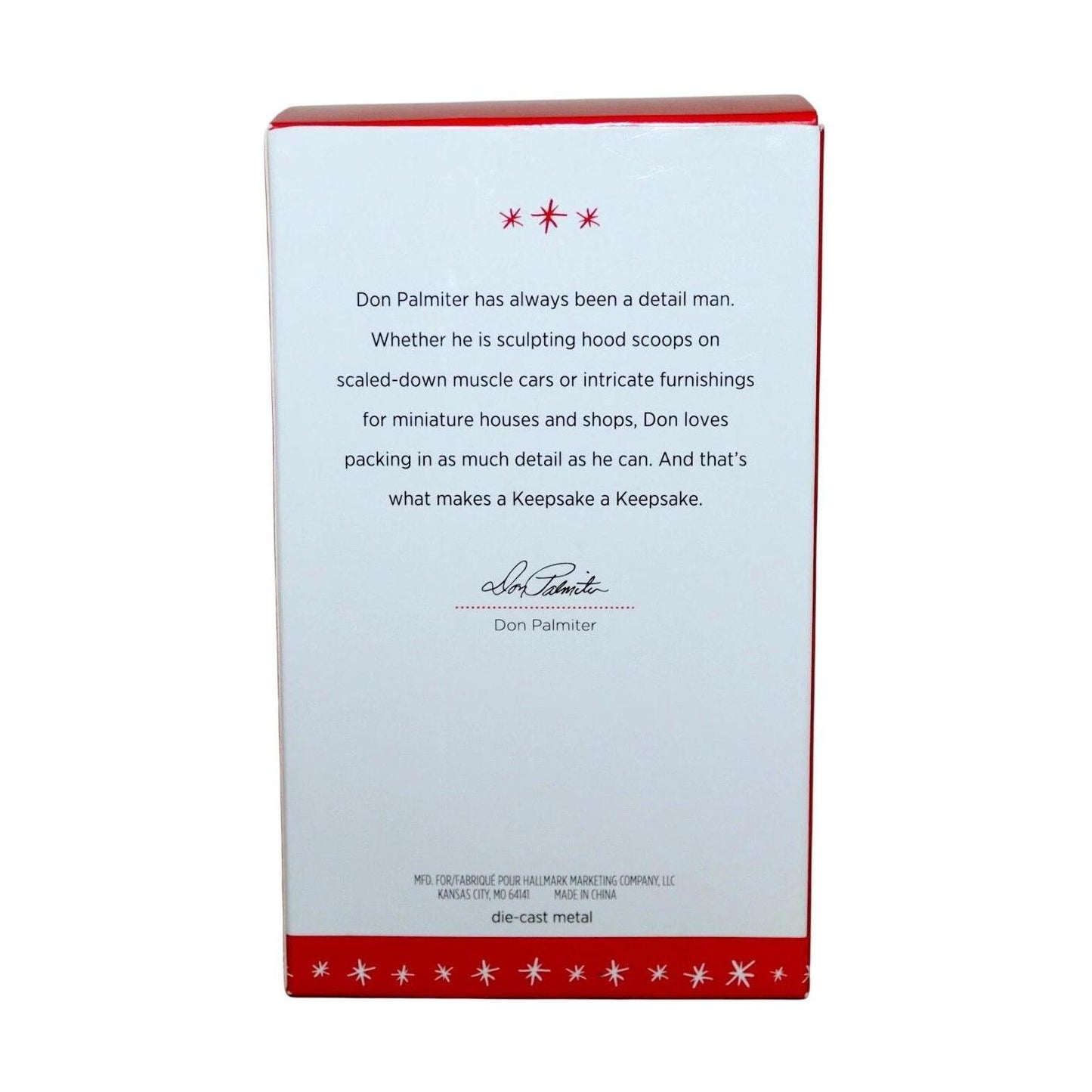 2016 Hallmark Ornament (1970) Chevrolet Camaro Z28 Hallmark Ornament (Classic American Cars) QX9004