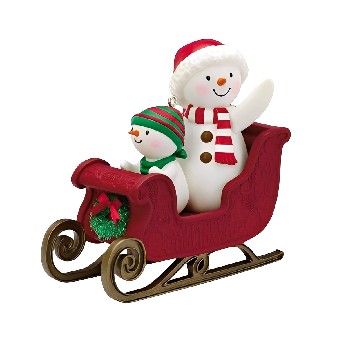 2016 Twinkling Sleigh Ride Hallmark Ornament (Sleigh) QGO1554
