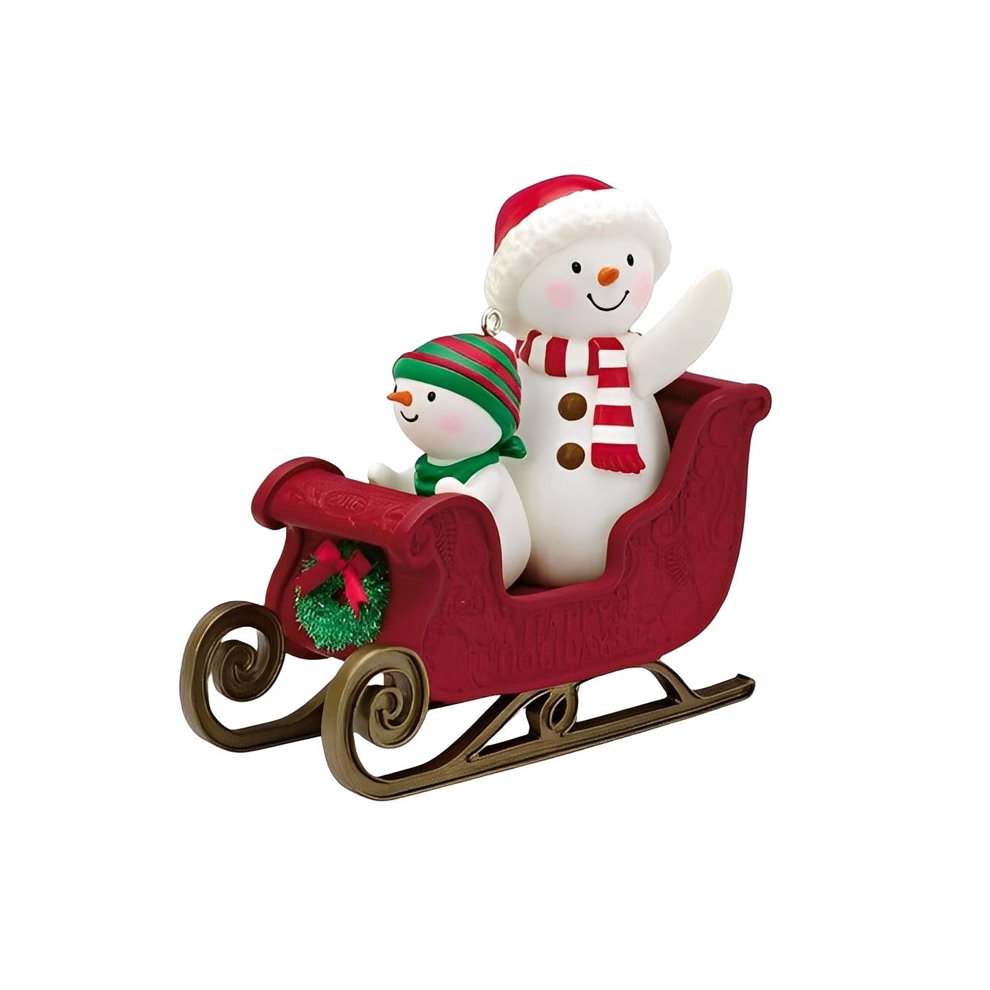 2016 Twinkling Sleigh Ride Hallmark Ornament (Sleigh) QGO1554