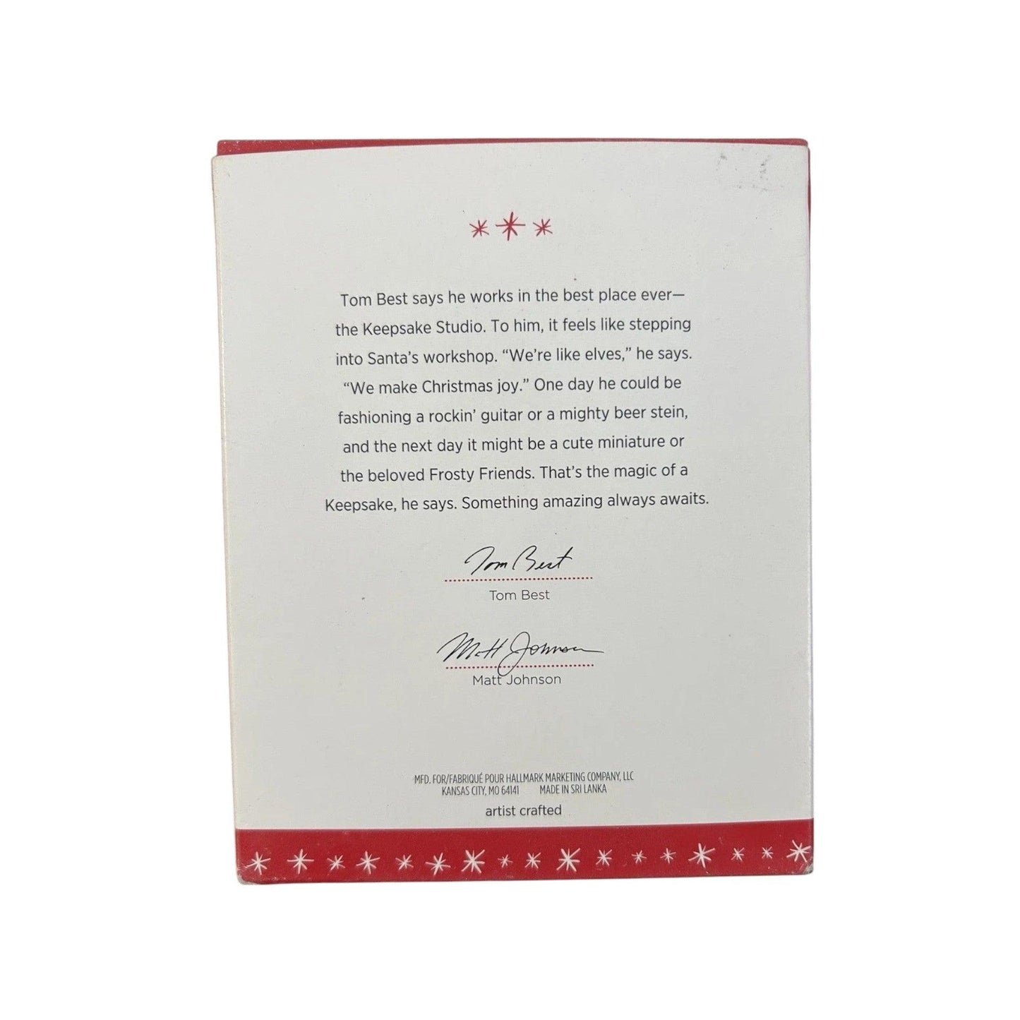 2016 Bark Hallmark Ornament (Photo Holder) QGO1121