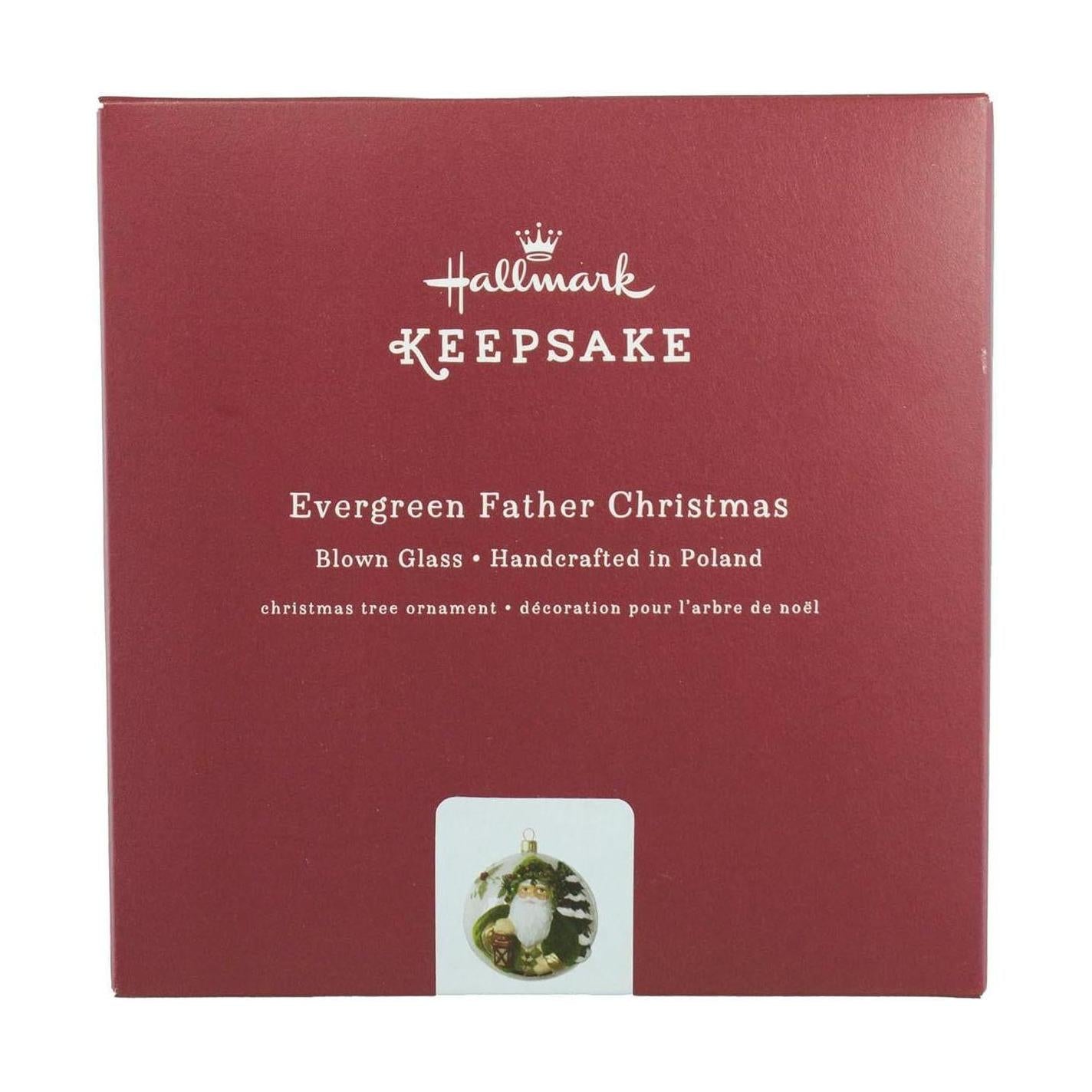 QGO1584 2016 Evergreen Father Christmas (Ball) Image2