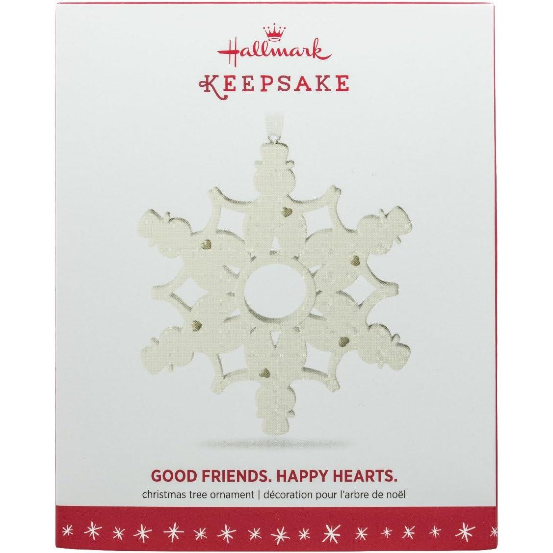 QGO1144 2016 Good Friends. Happy Hearts (Snowflake) Image2