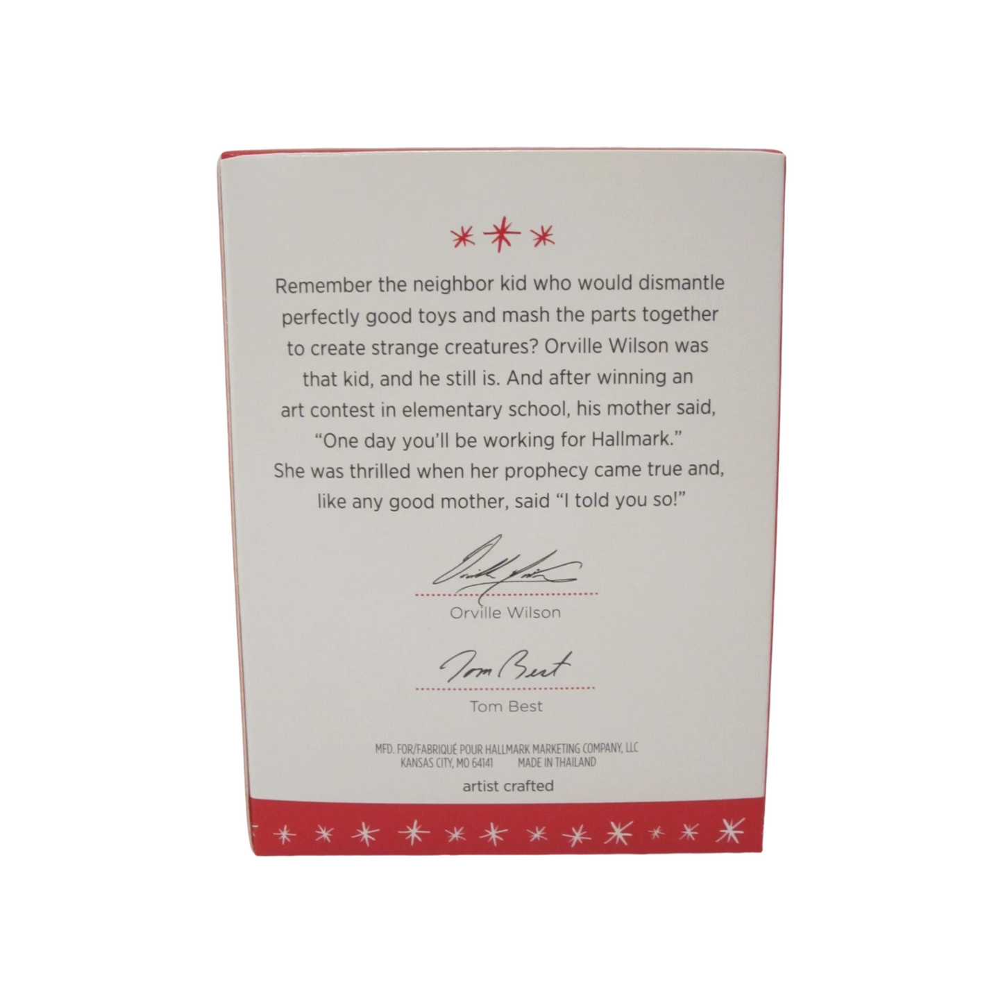 2016 GrandSon Hallmark Ornament (Family) QGO1154 Image5