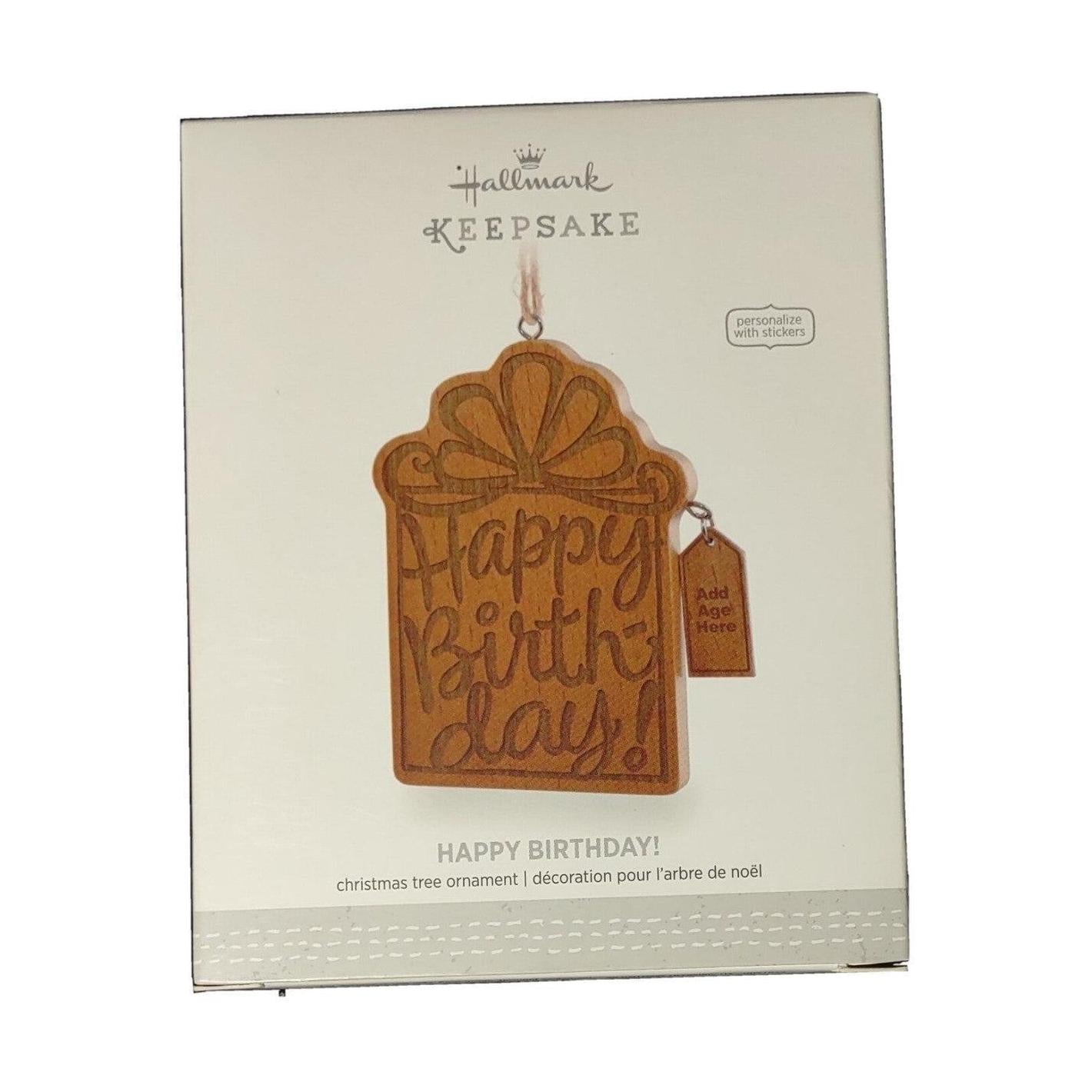2016 Happy Birthday Hallmark Ornament (Birthday) QHX1054