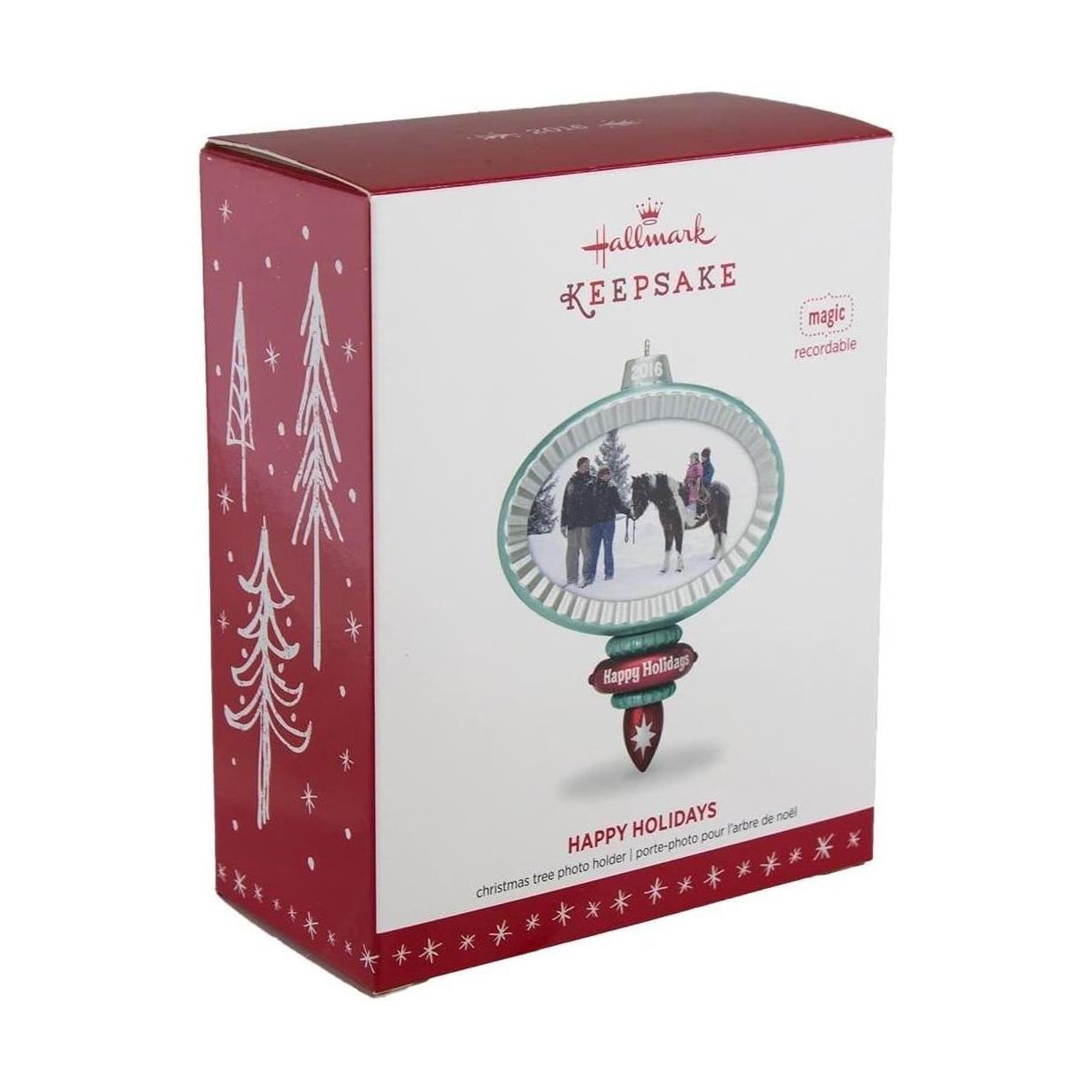 2016 Happy Holidays Hallmark Ornament (Photo Holder) QG01134