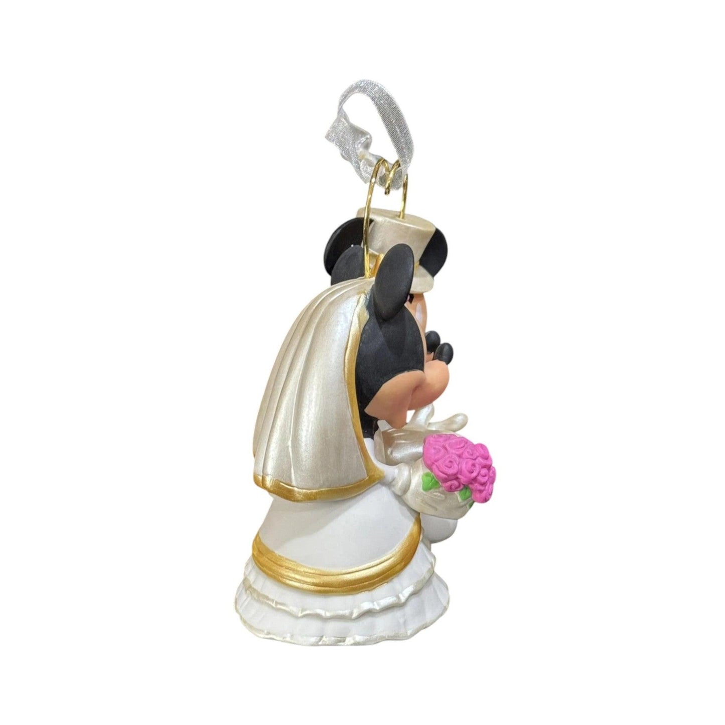 2016 "I Do" Times Two Hallmark Ornament (Mickey Mouse & Friends) QXD6164