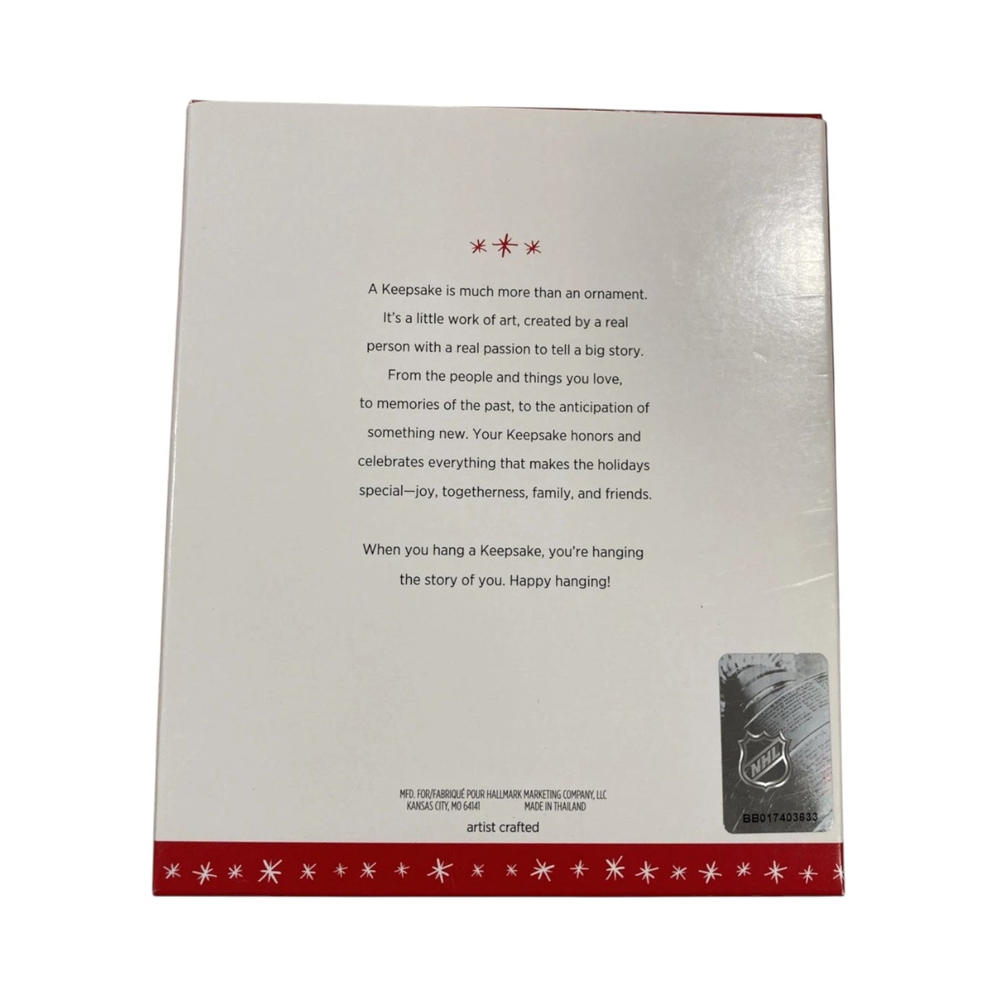 2016 John Tavares Hallmark Ornament (Hockey Greats) QXI3514 Image7