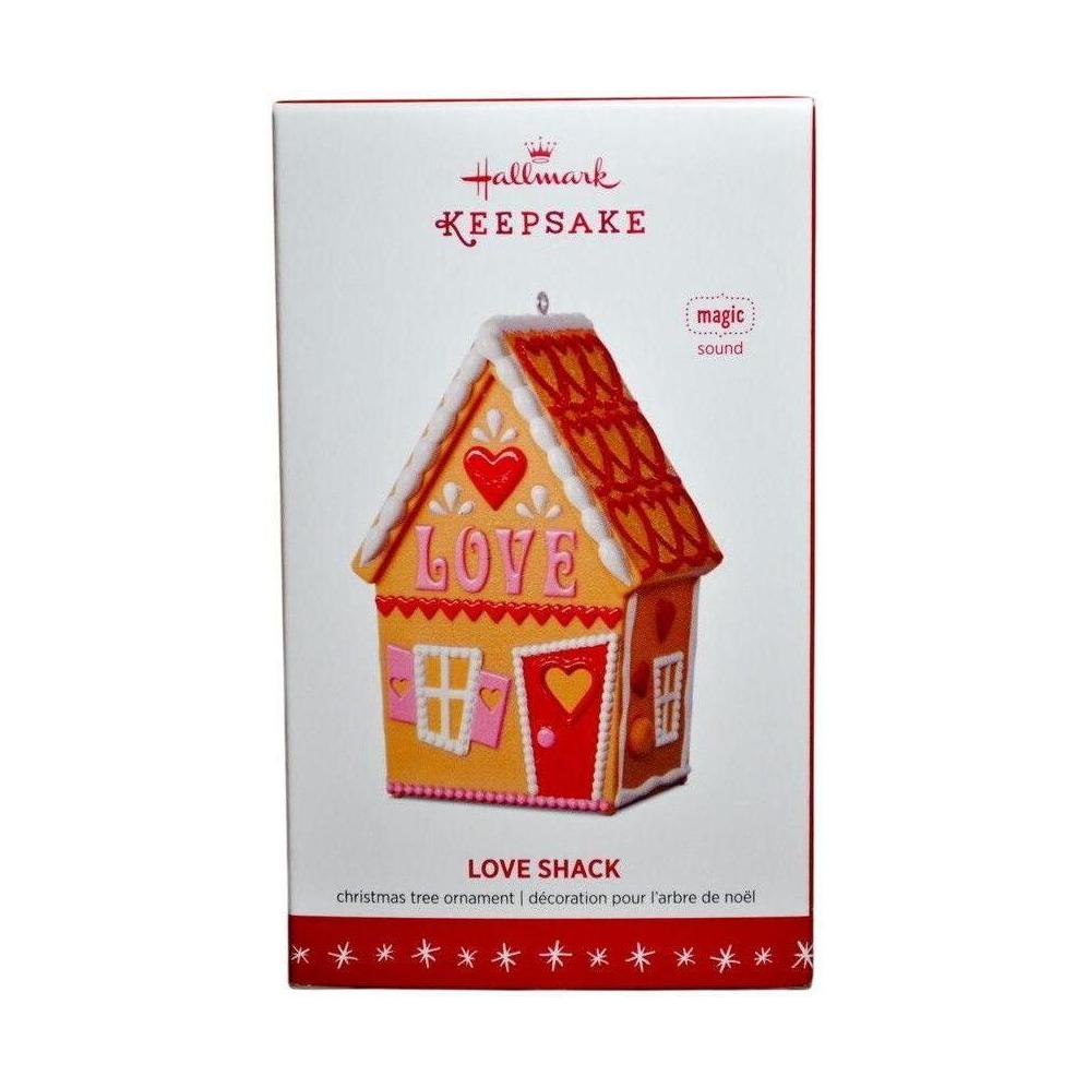 2016 Love Shack Hallmark Ornament (Gingerbread) QGO1031