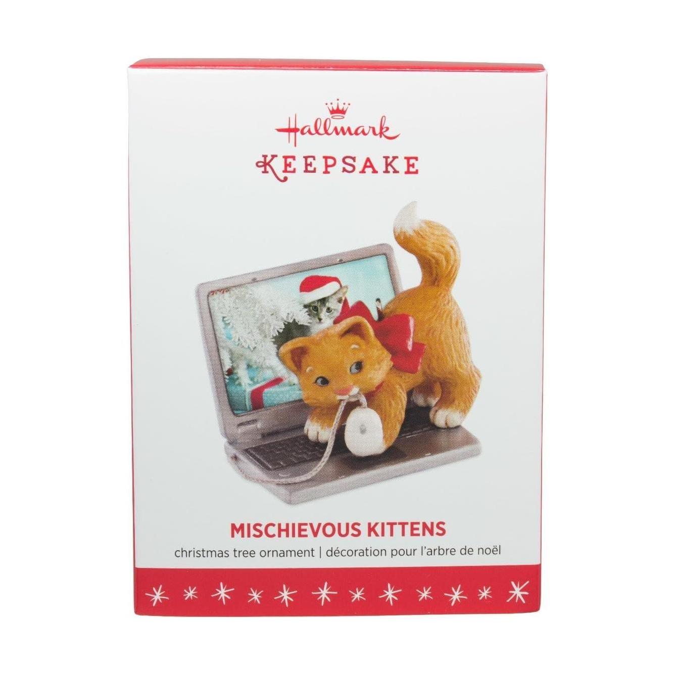 2016 Mischievous Kittens Hallmark Ornament (Mischievous Kittens) QX9044