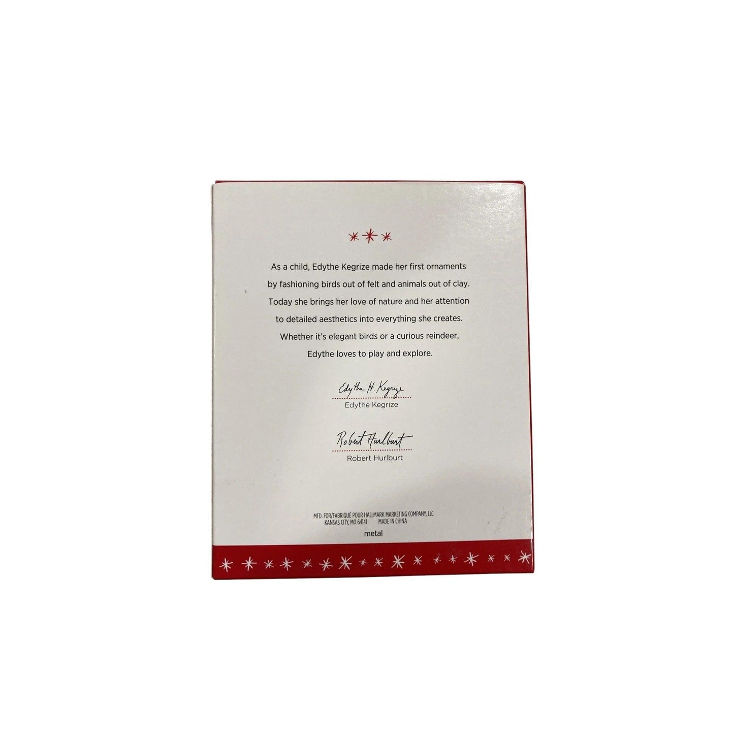 2016 Our First Christmas Hallmark Ornament (Heart) QGO1284