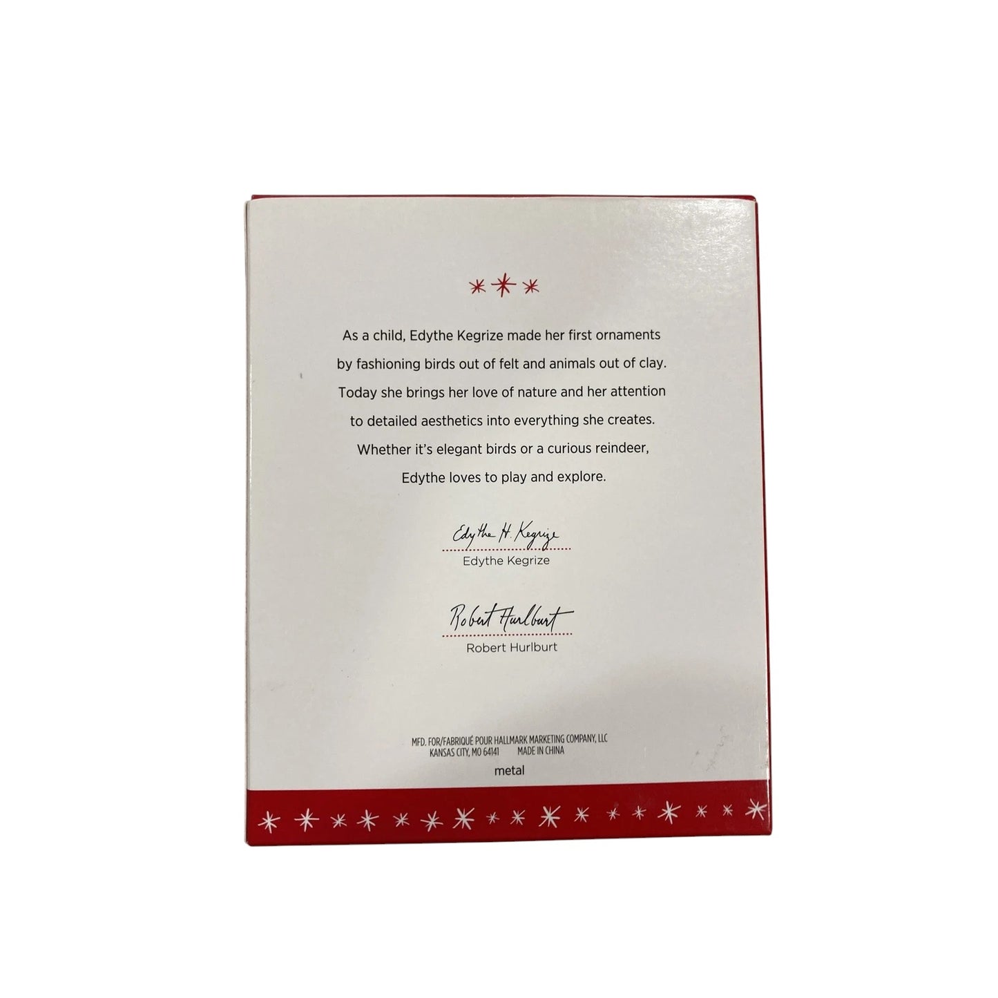 2016 Our First Christmas Hallmark Ornament (Heart) QGO1284