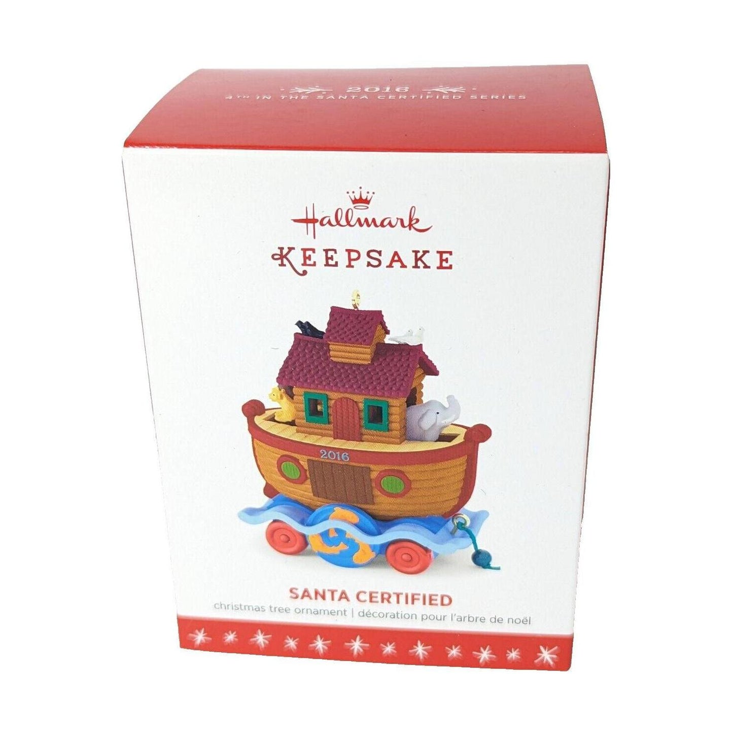 2016 Santa Certified Hallmark Ornament (Santa Certified) QX9081