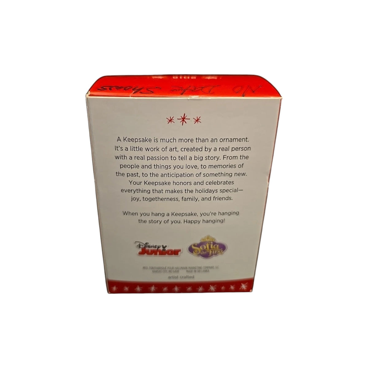 2016 Sofia Hallmark Ornament (Disney) QXD6114 Image7