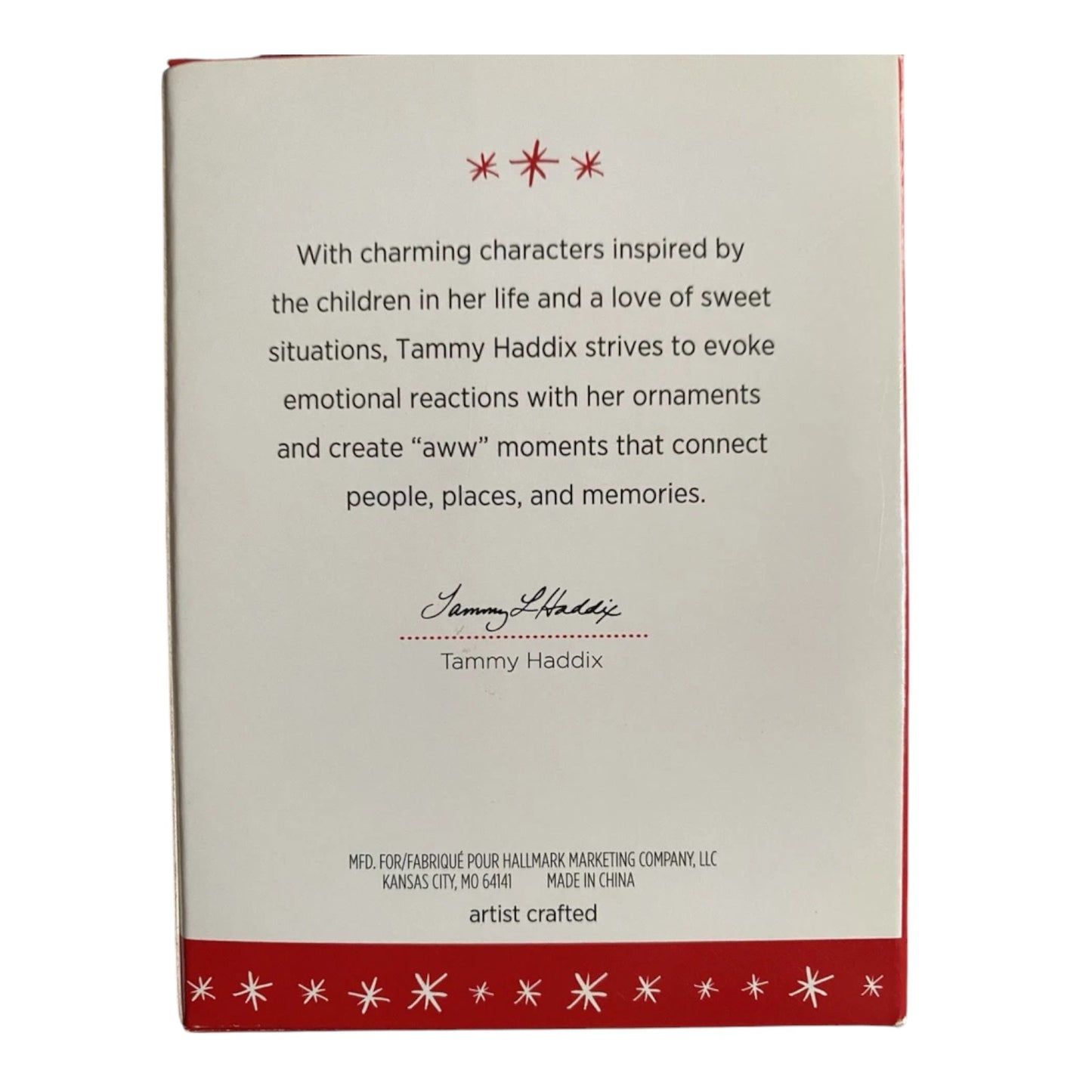 2016 Sweet Snow Angel Hallmark Ornament (Snowmen) QGO1621