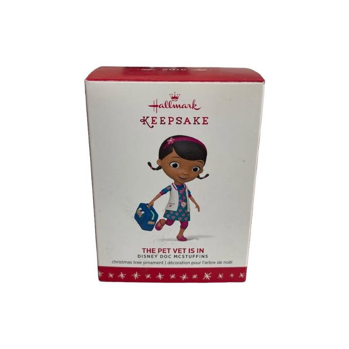 2016 The Pet Vet Is In Hallmark Ornament (Doc McStuffins) QXD6124