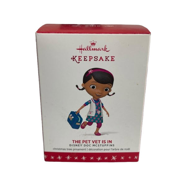 2016 The Pet Vet Is In Hallmark Ornament (Doc McStuffins) QXD6124