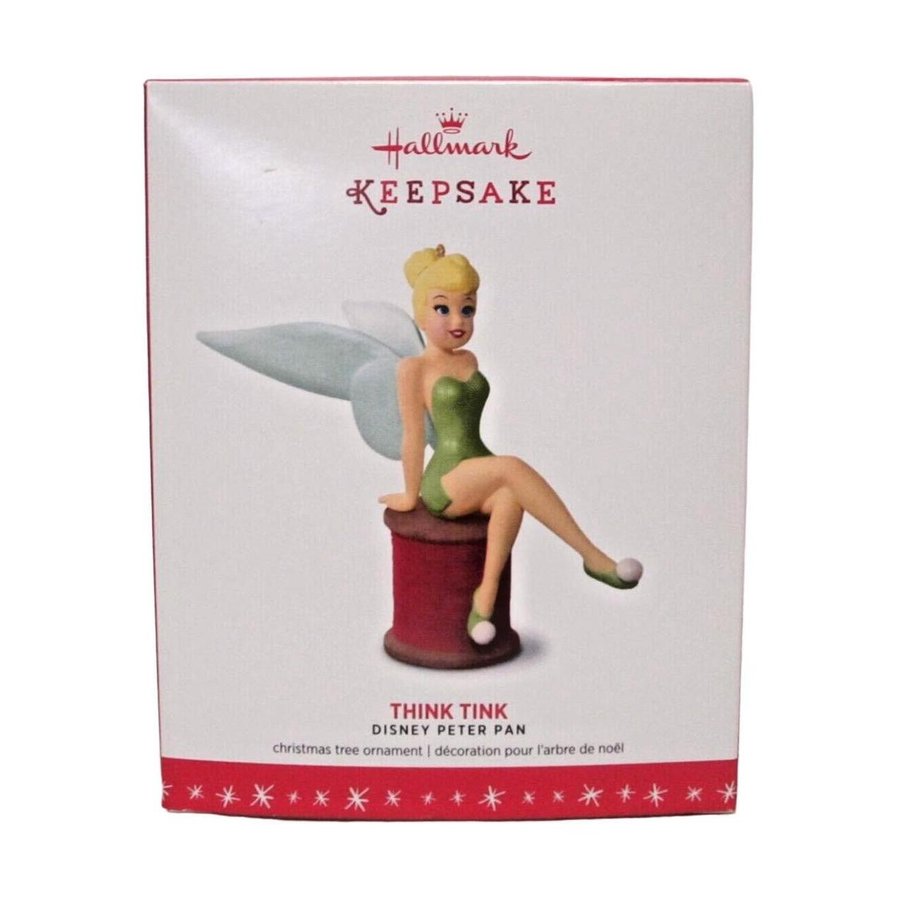 2016 Think Tink Hallmark Ornament (Tinker Bell) QXD6104