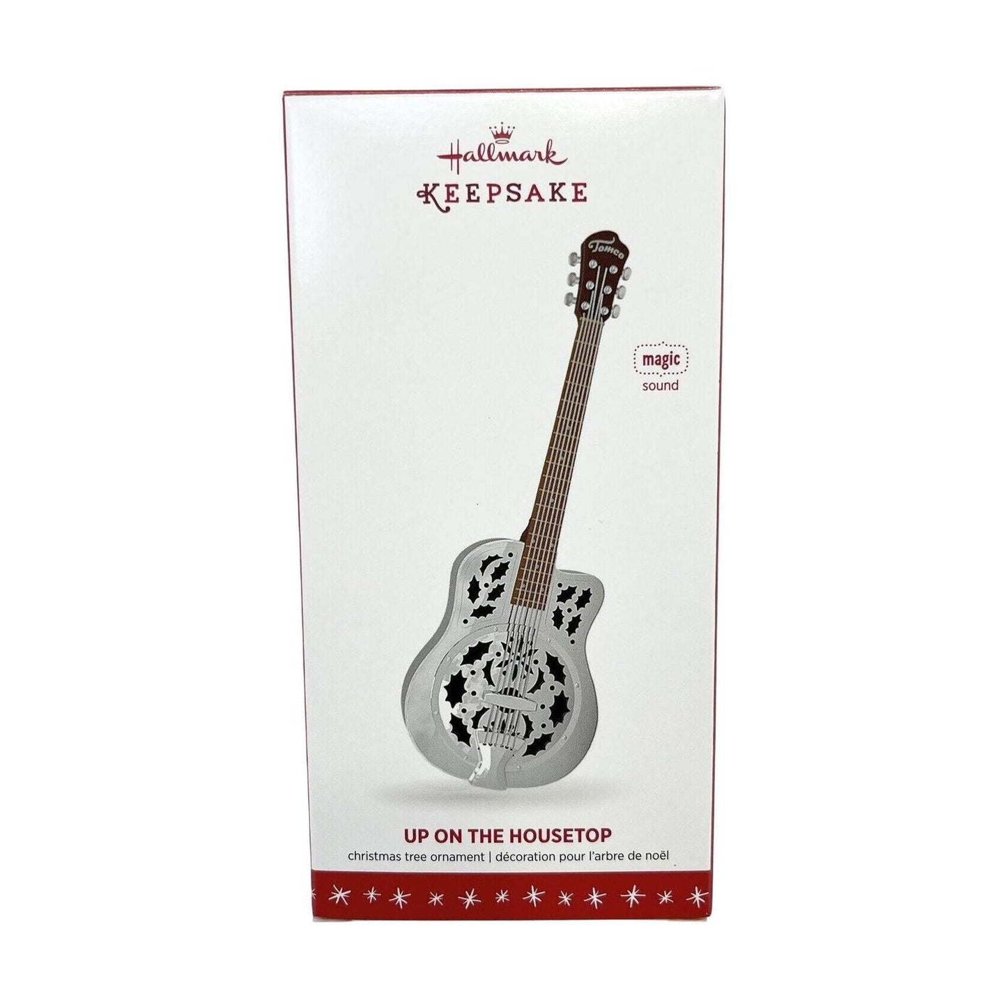 2016 Up on the Housetop Hallmark Ornament (Guitar) QG01021