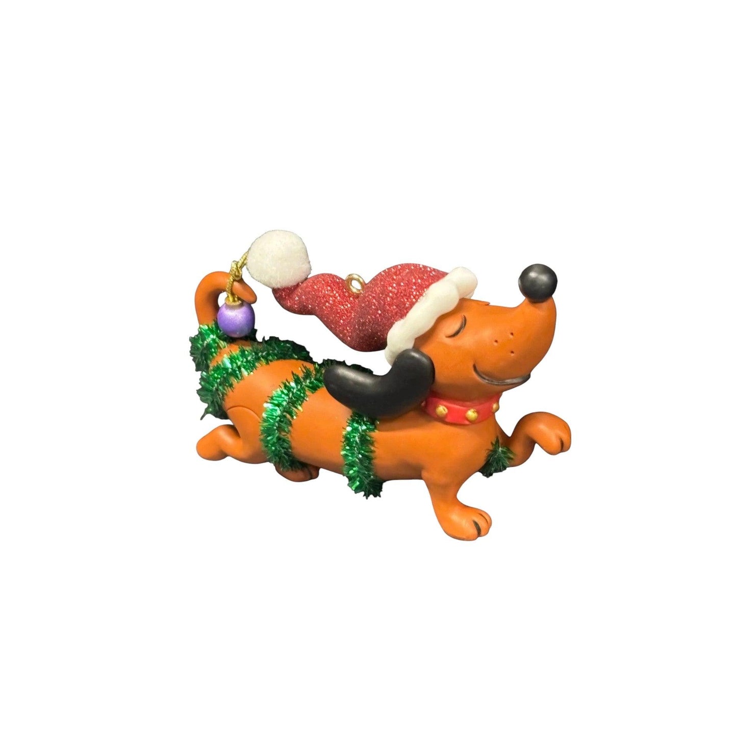 2016 Wiener Wonderland Hallmark Ornament (Animal) QGO1044