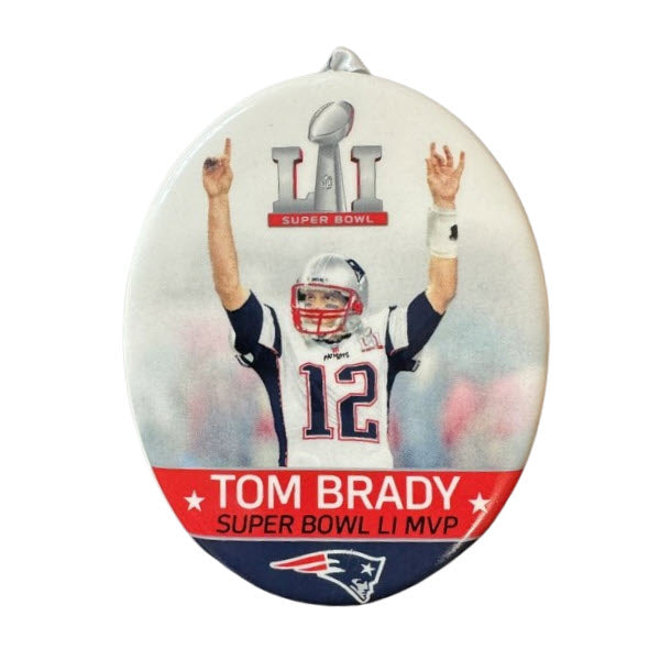 2017 Tom Brady Hallmark Ornament (Football Legends) QSR1912